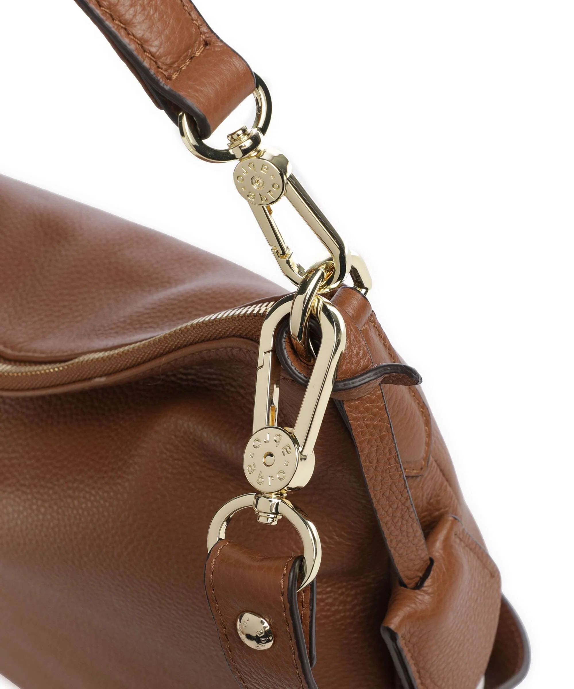 Abro Adria Juna Small Hobo bag caramel/cognac - Image 4