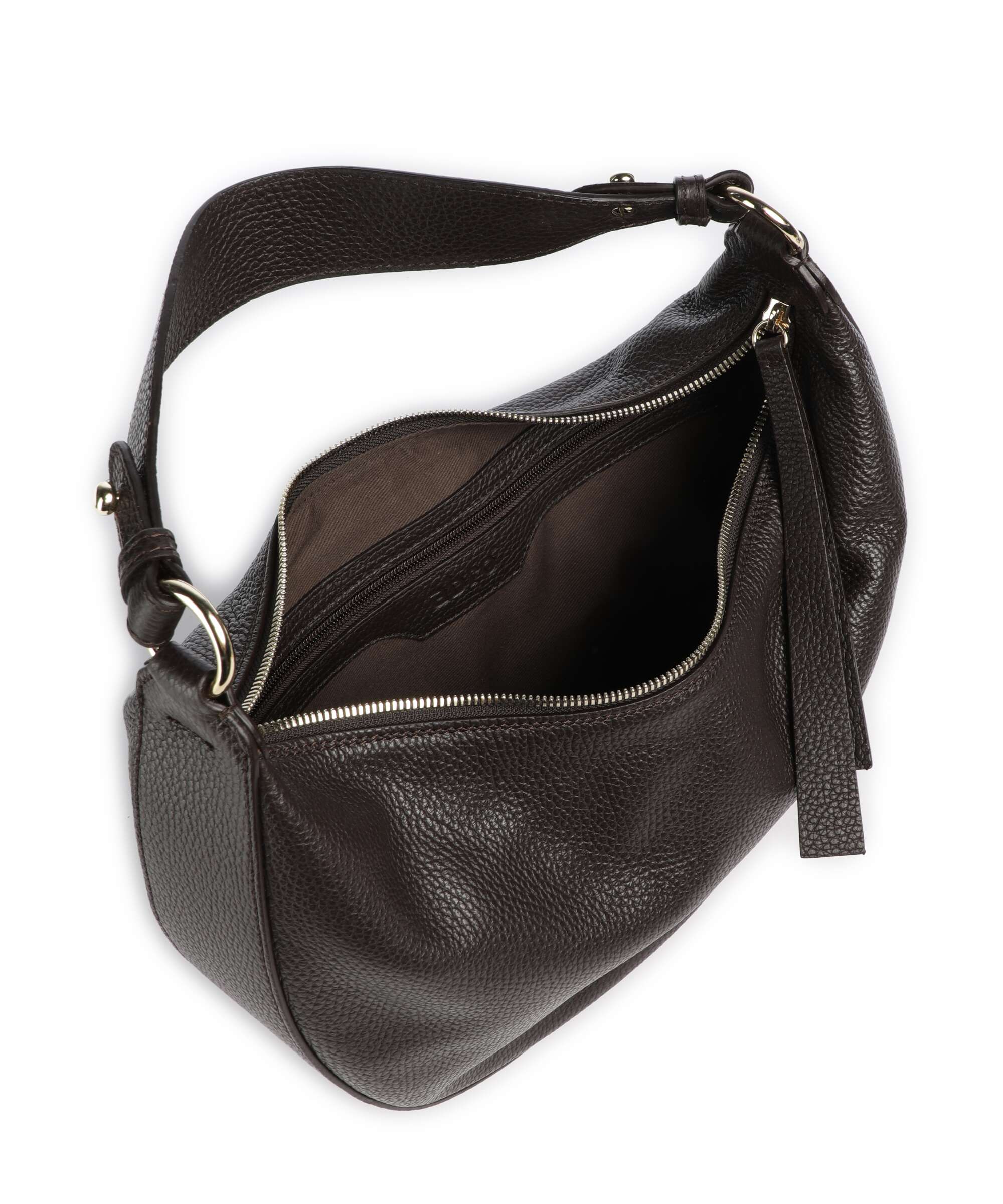 Abro Adria Lulu Small Hobo bag dark brown - Image 5