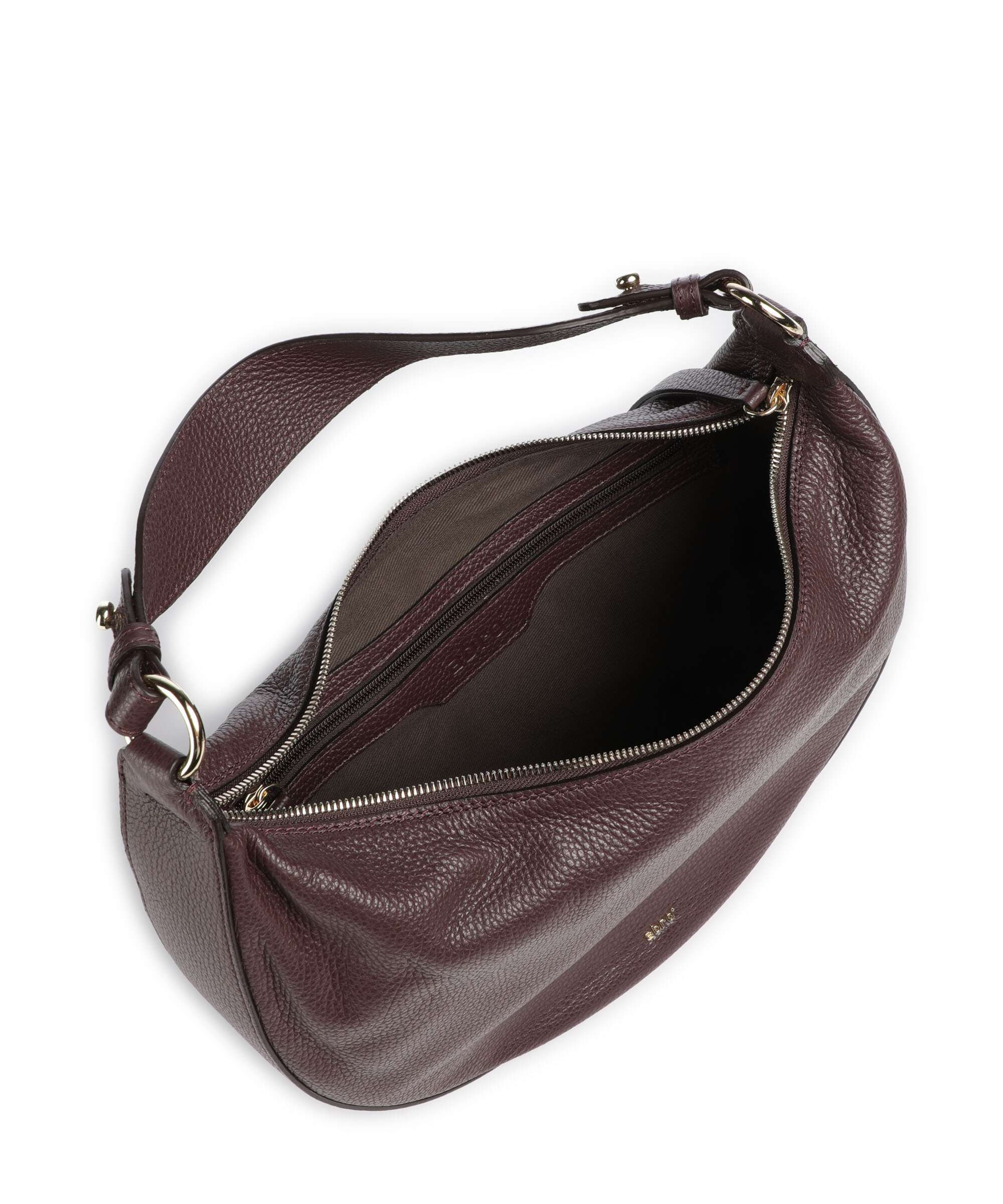 Abro Adria Lulu Small Hobo bag burgundy - Image 5