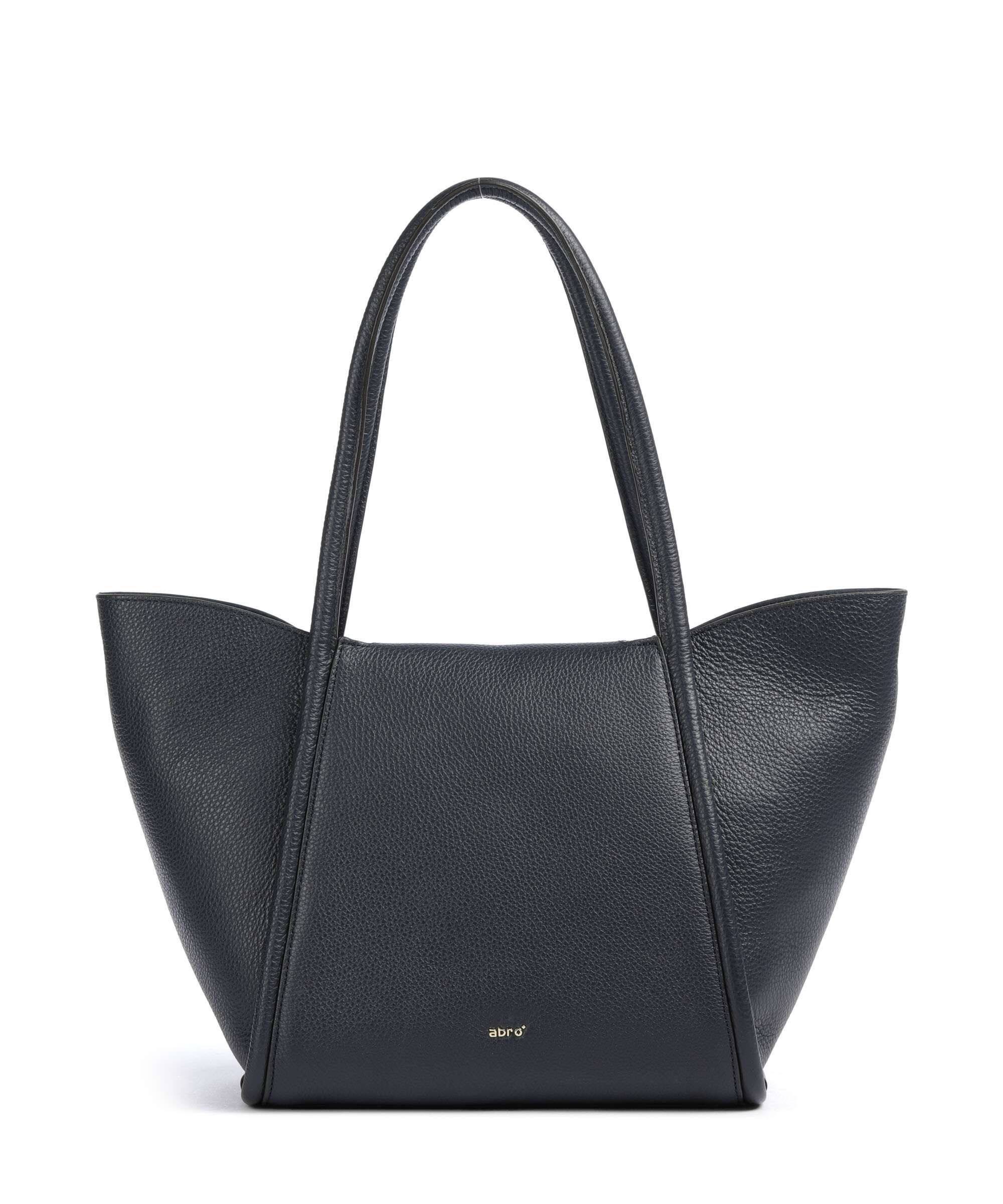 Abro Agave Willow Small Tote bag navy