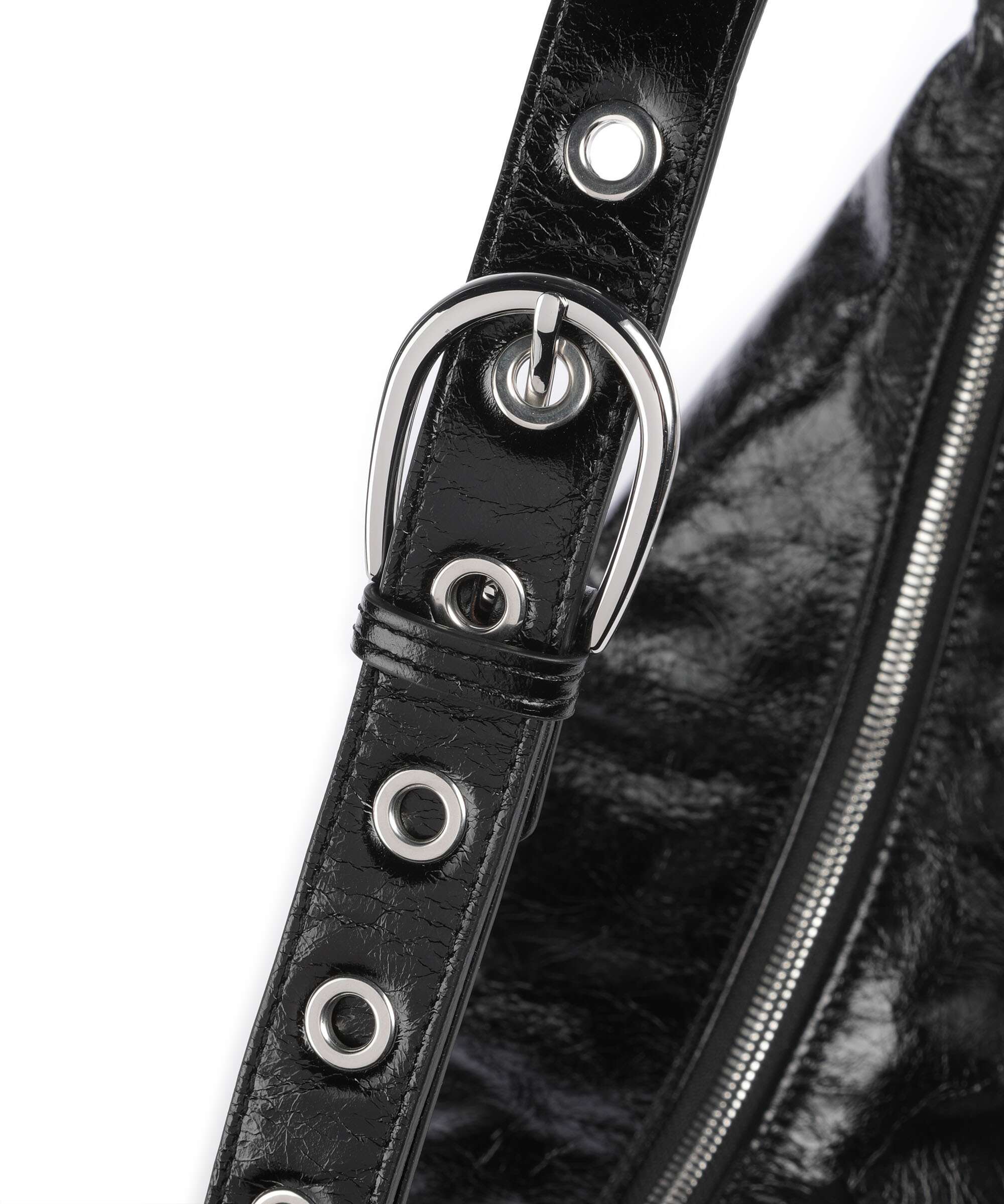 Abro Alias Soft By My Side Hobo bag black/nickel - Image 4