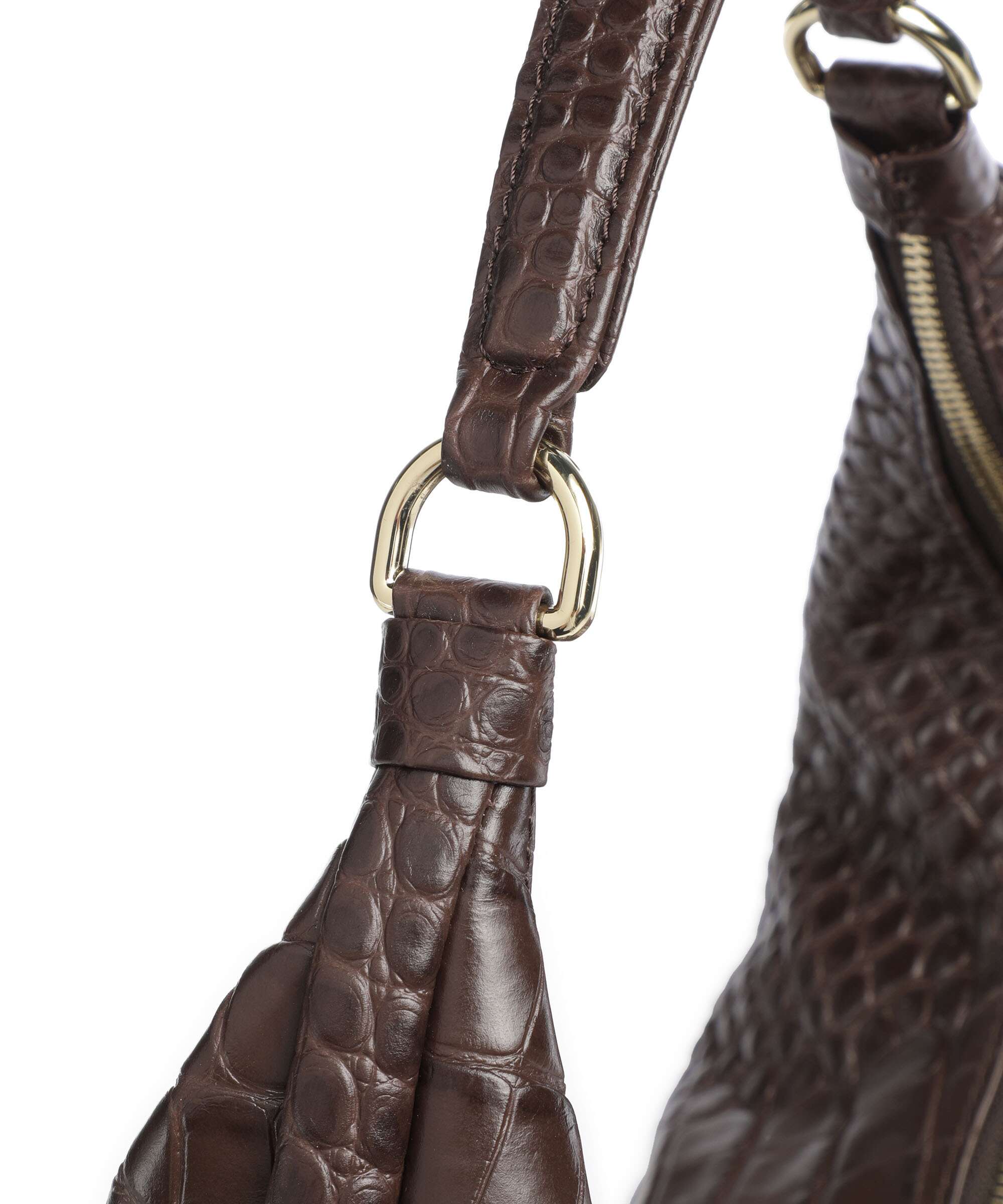 Abro Cocco Mondial Nana Big Hobo bag dark brown - Image 4