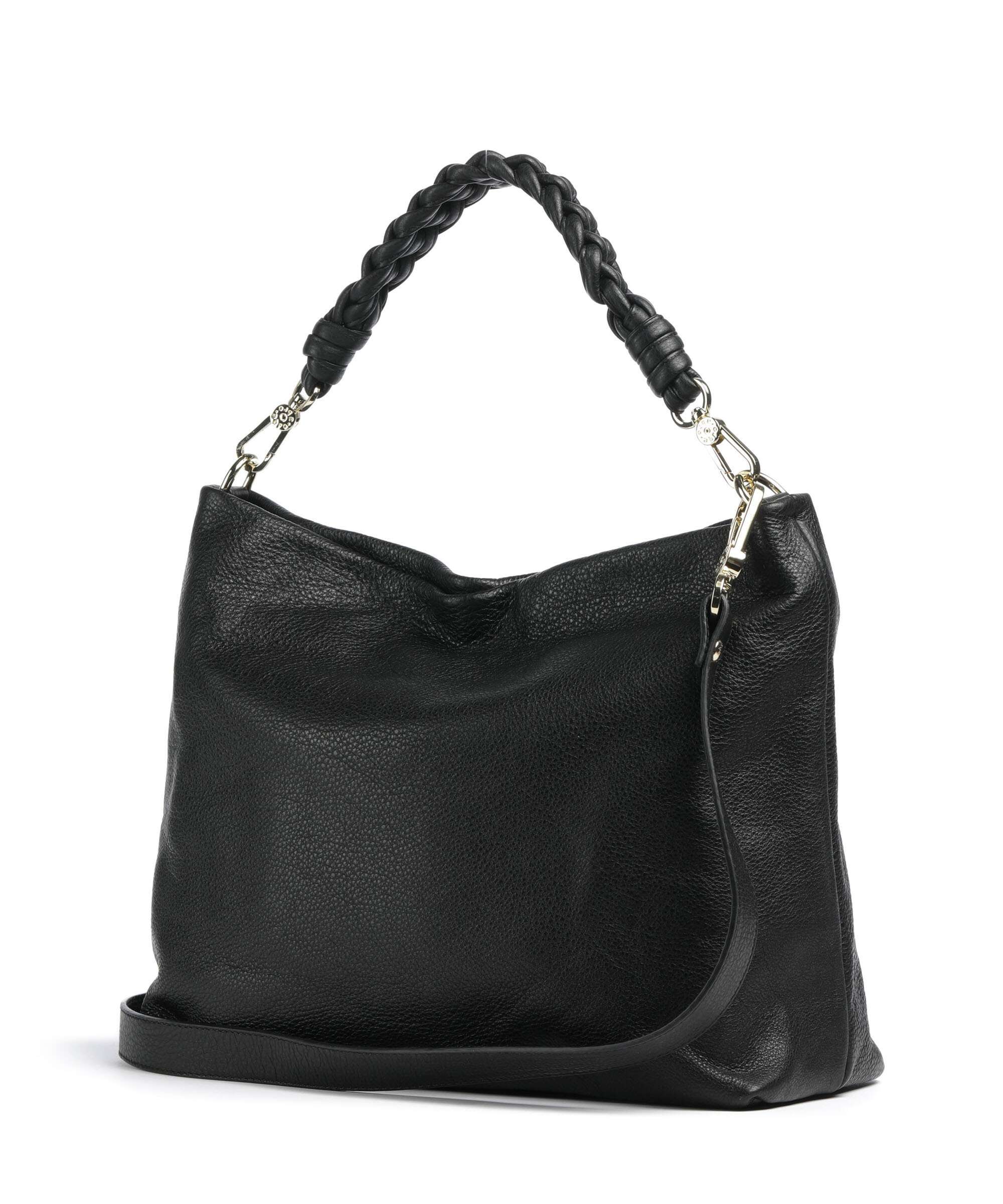 Abro Dalia Soley Hobo bag black/gold - Image 2