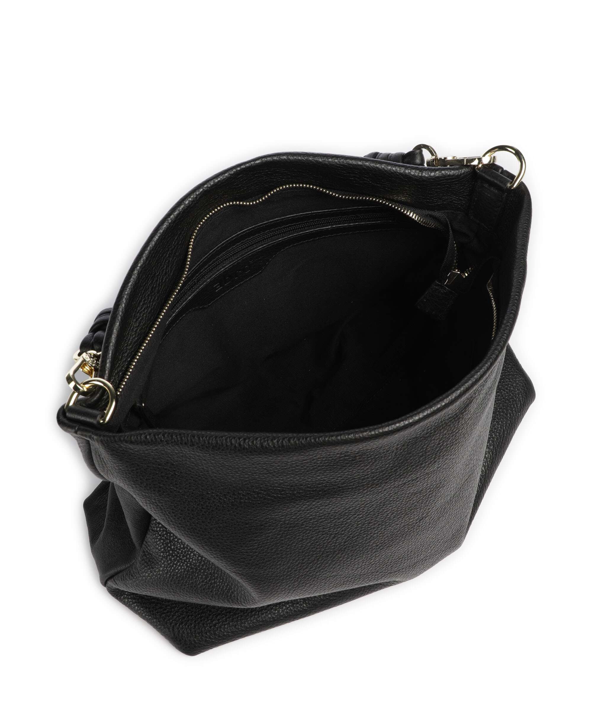 Abro Dalia Soley Hobo bag black/gold - Image 5