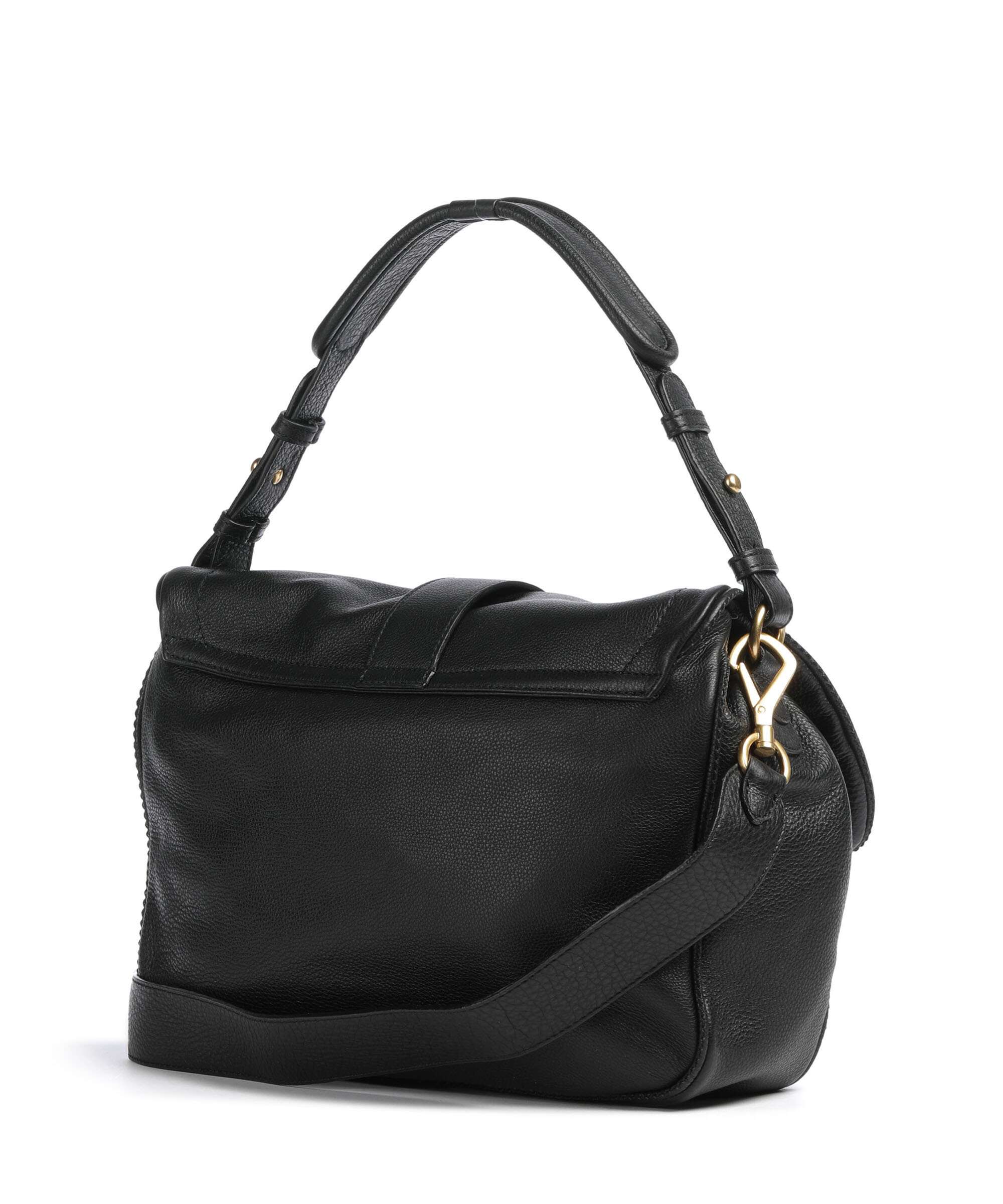 Abro Dalia Star Saddle Hobo bag black/gold - Image 2