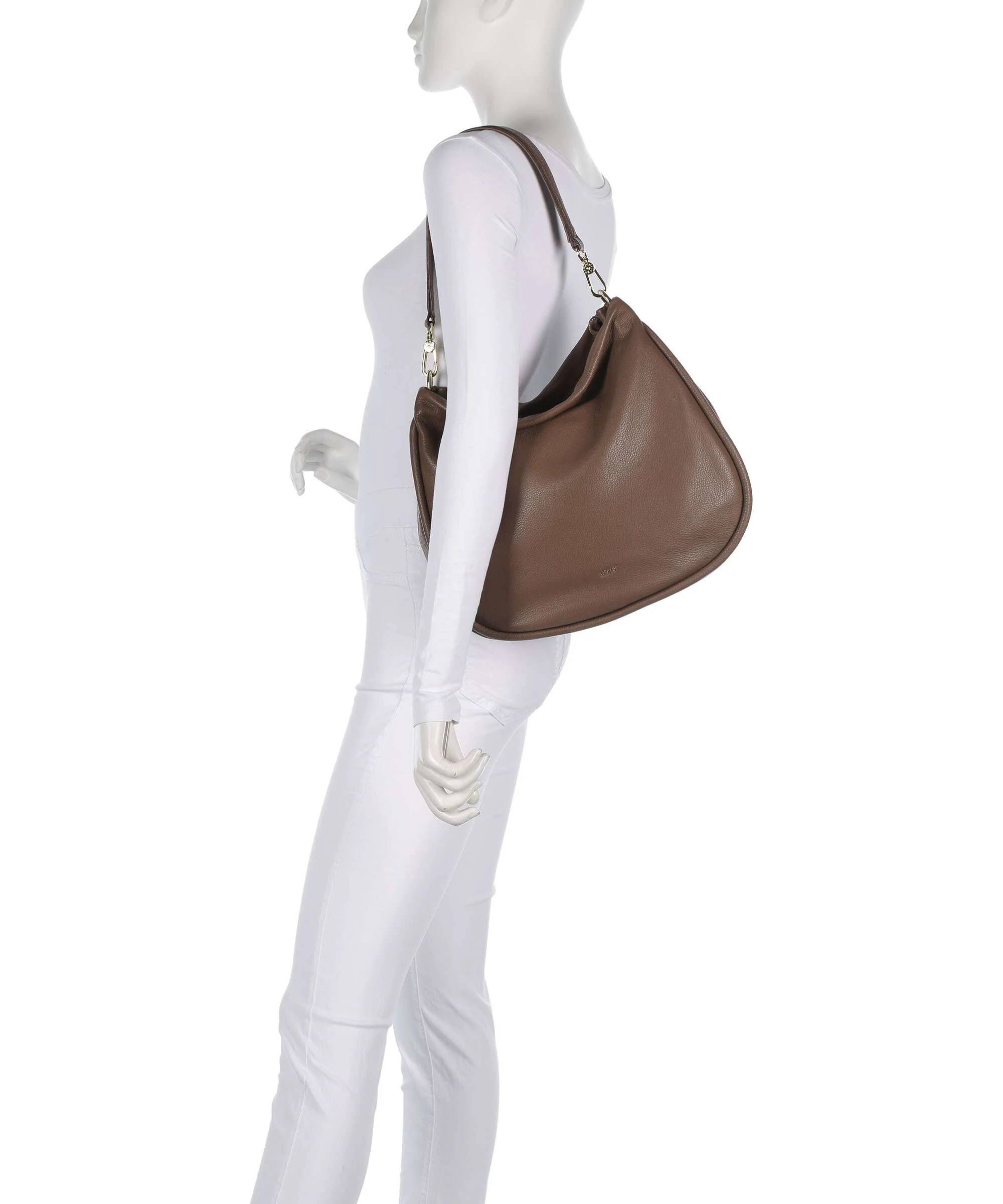 Abro Dalia Willow Hobo bag caramel/cognac - Image 3