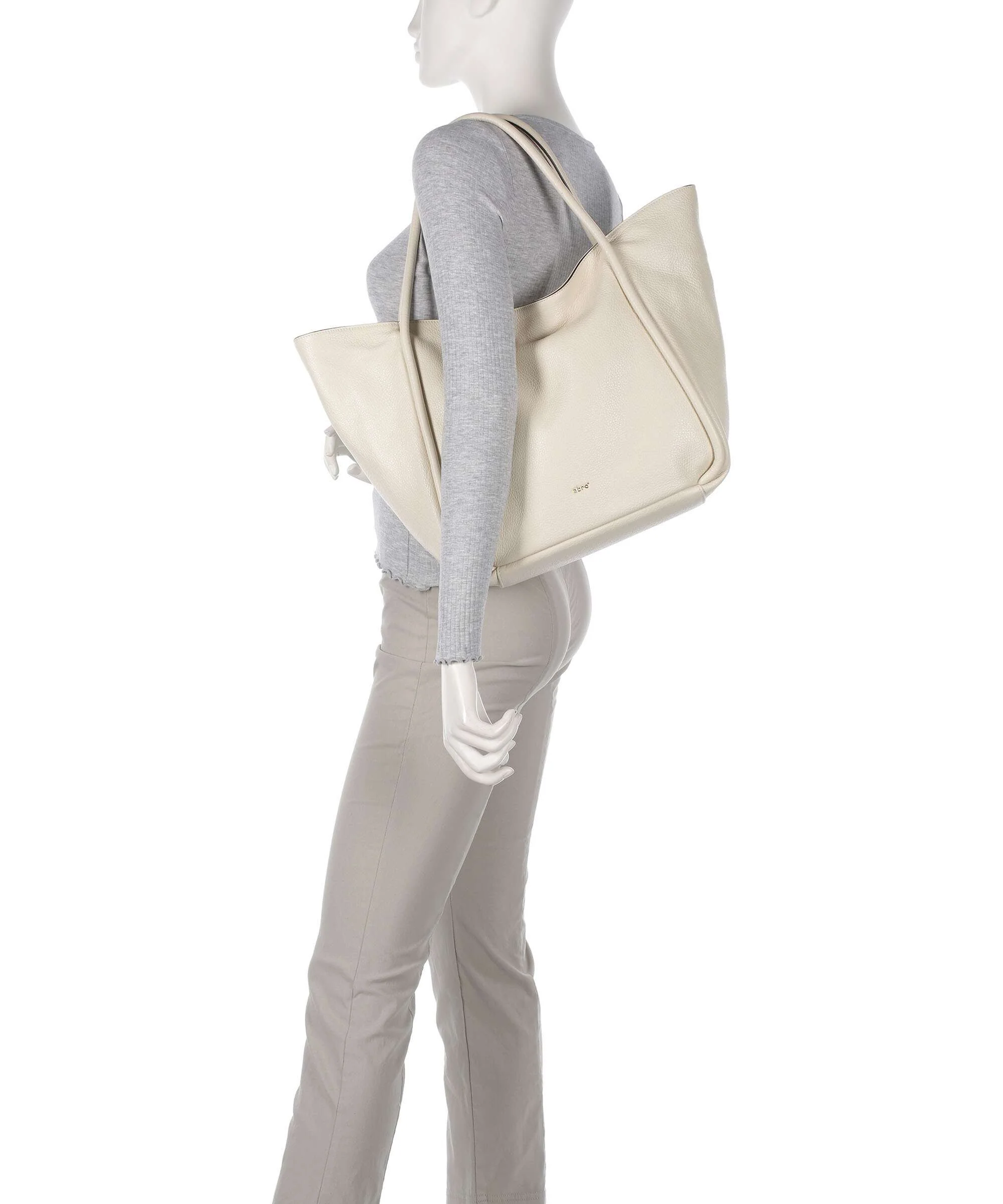 Abro Dalia Willow Tote bag beige - Image 3