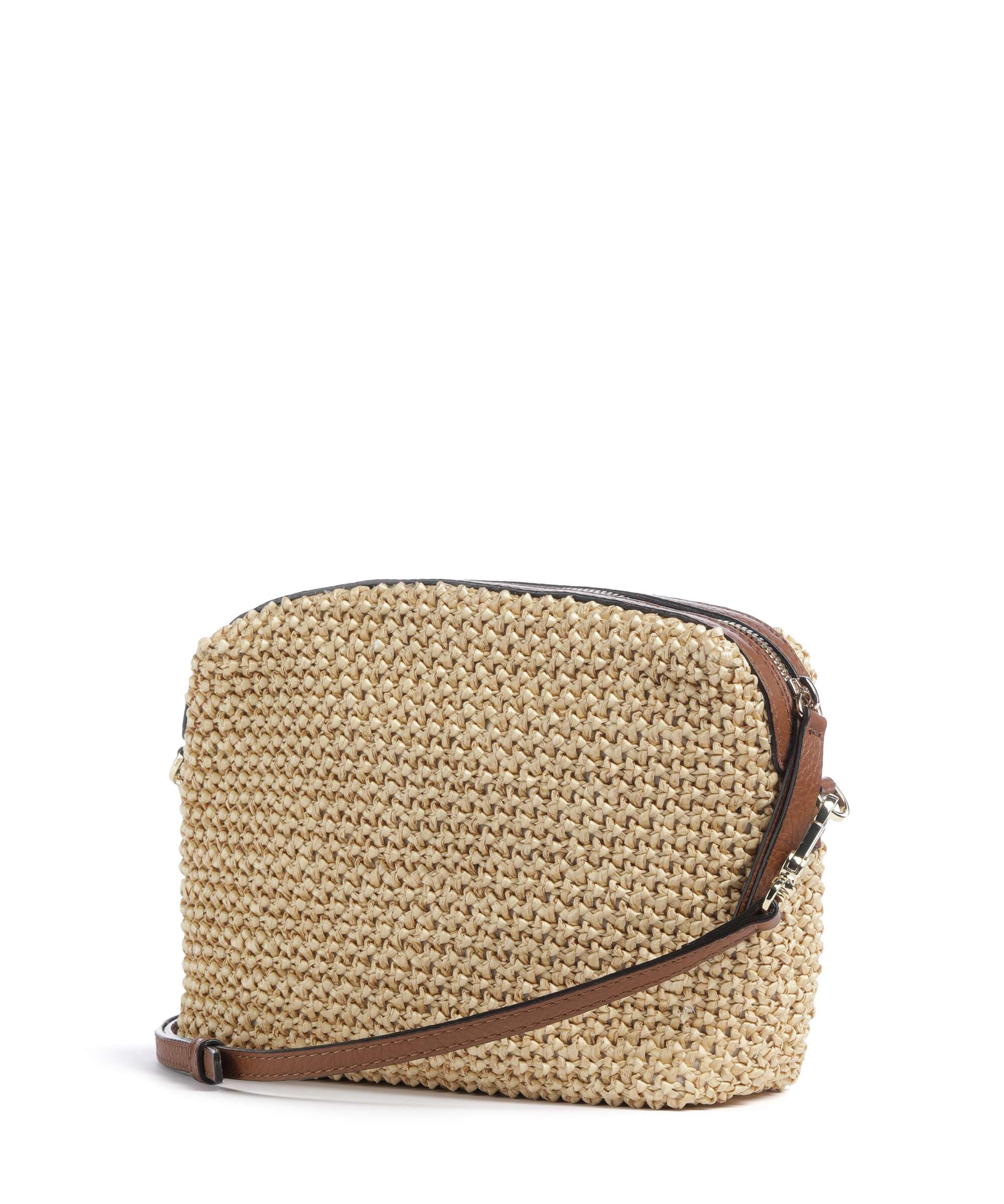Abro Maglia Raffia Kaia Crossbody bag natural/nut - Image 2
