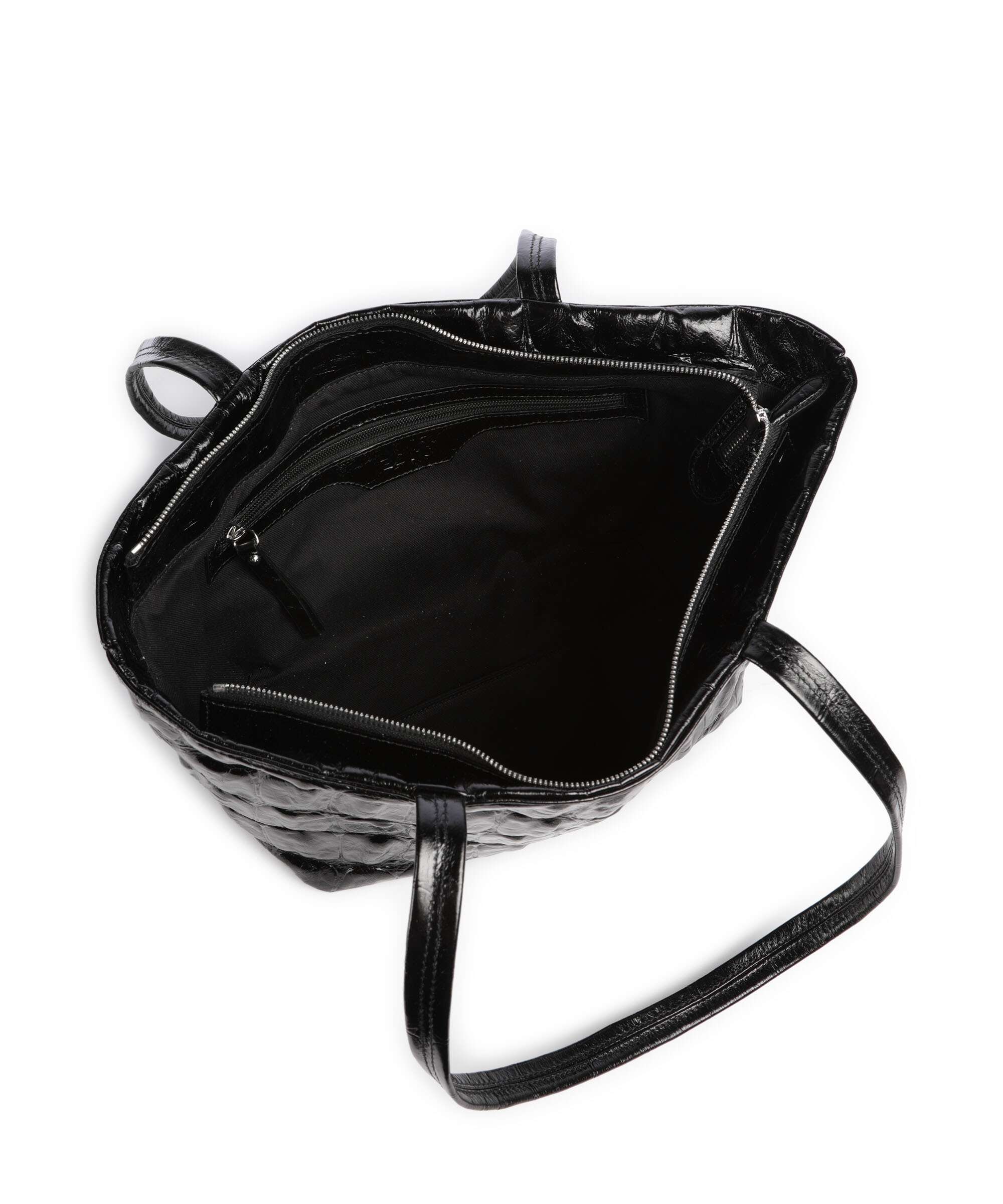 Abro Maxi Cocco Alba Shoulder bag black/nickel - Image 5
