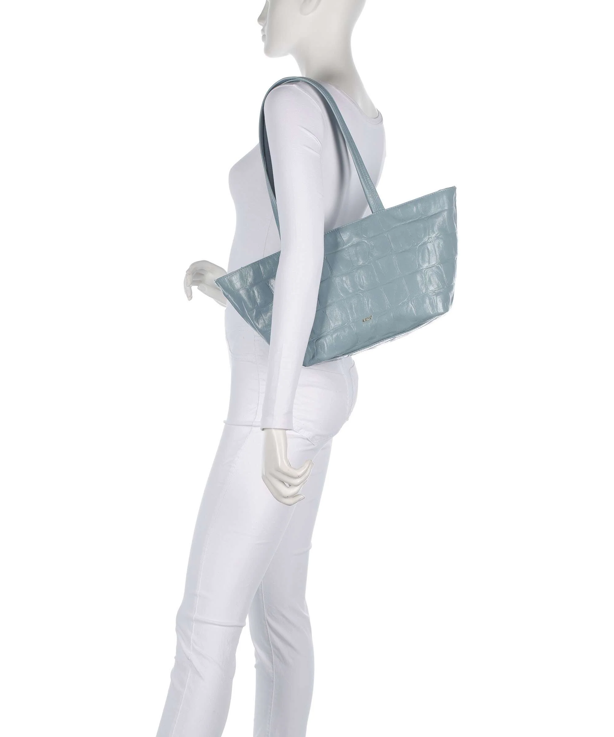Abro Maxi Cocco Alba Shoulder bag sapphire - Image 3