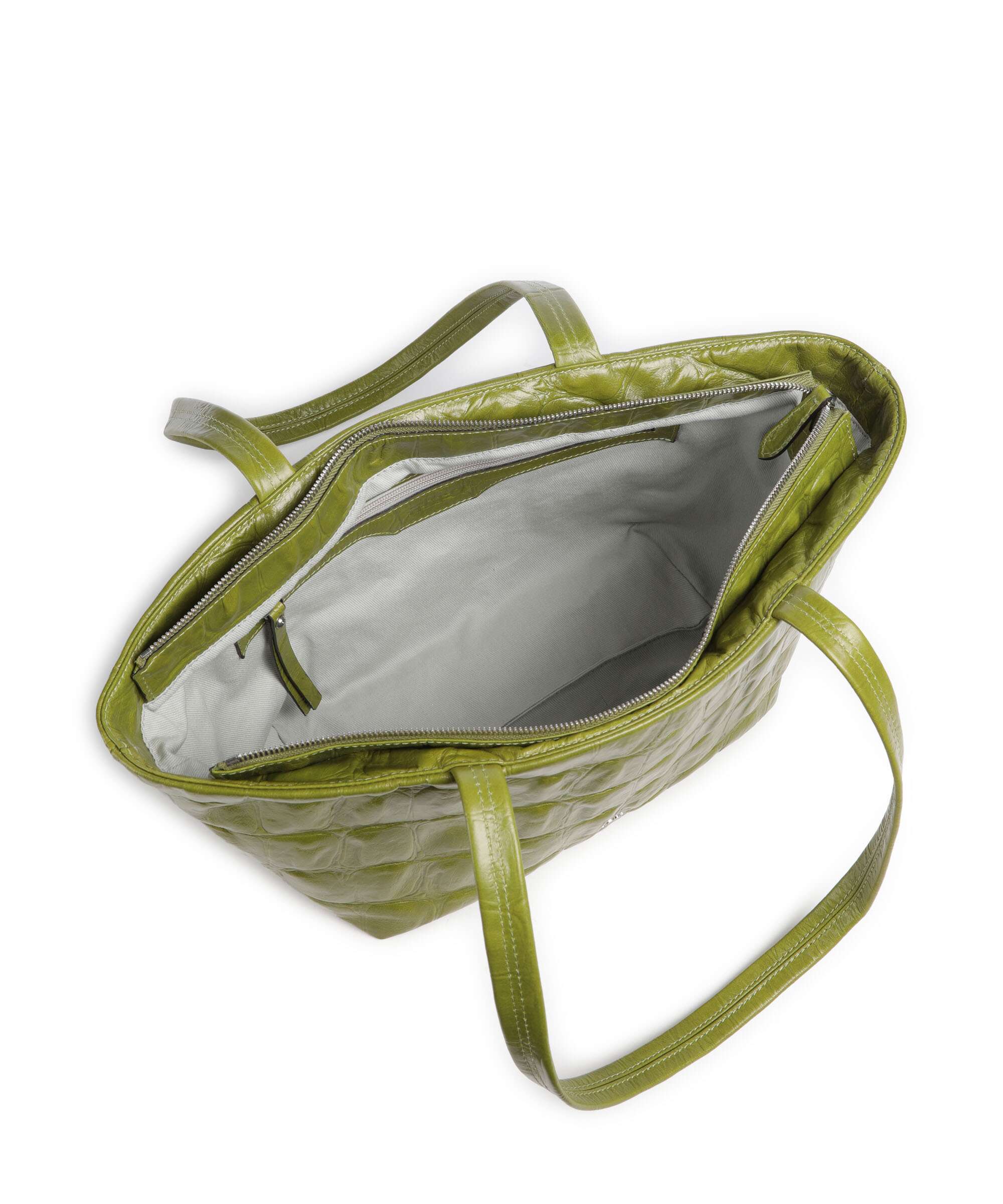 Abro Maxi Cocco Alba Shoulder bag lime - Image 5