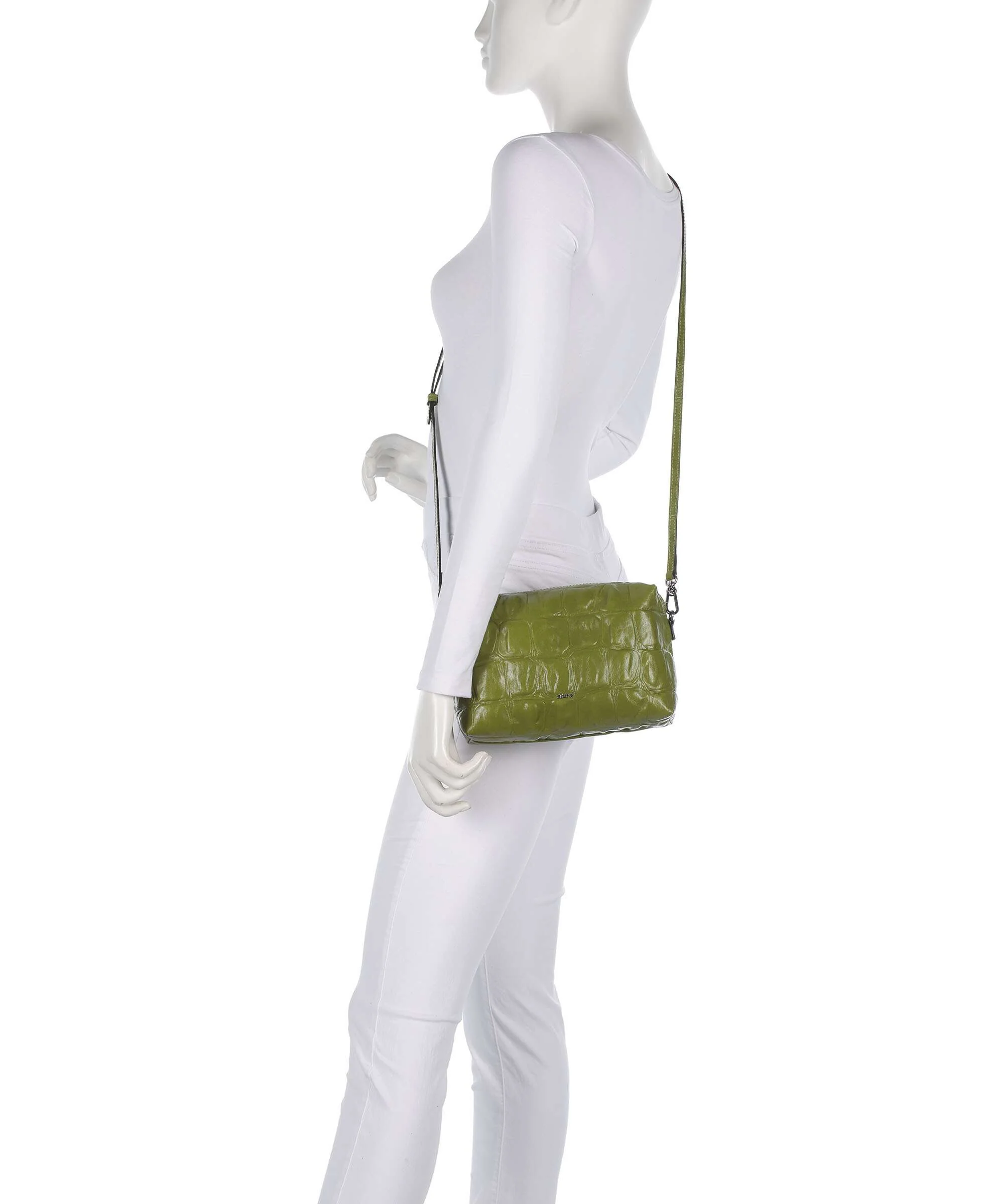 Abro Maxi Cocco Kaia Crossbody bag lime - Image 3