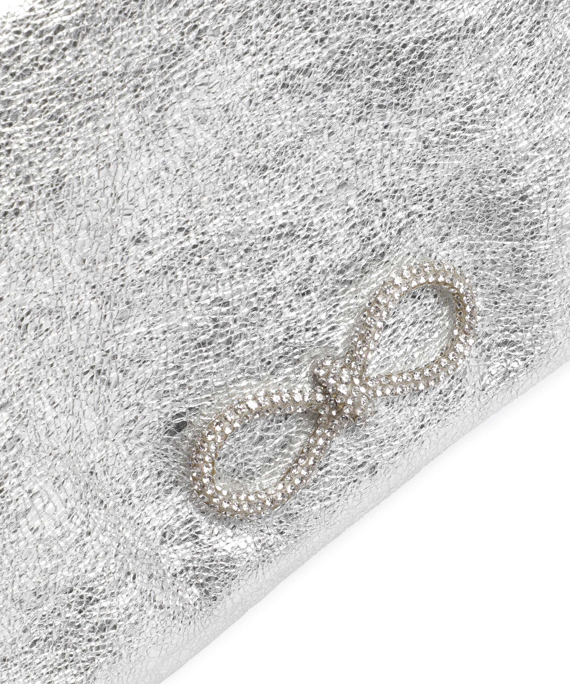 Abro Mimosa Strass Clutch bag silver - Image 4
