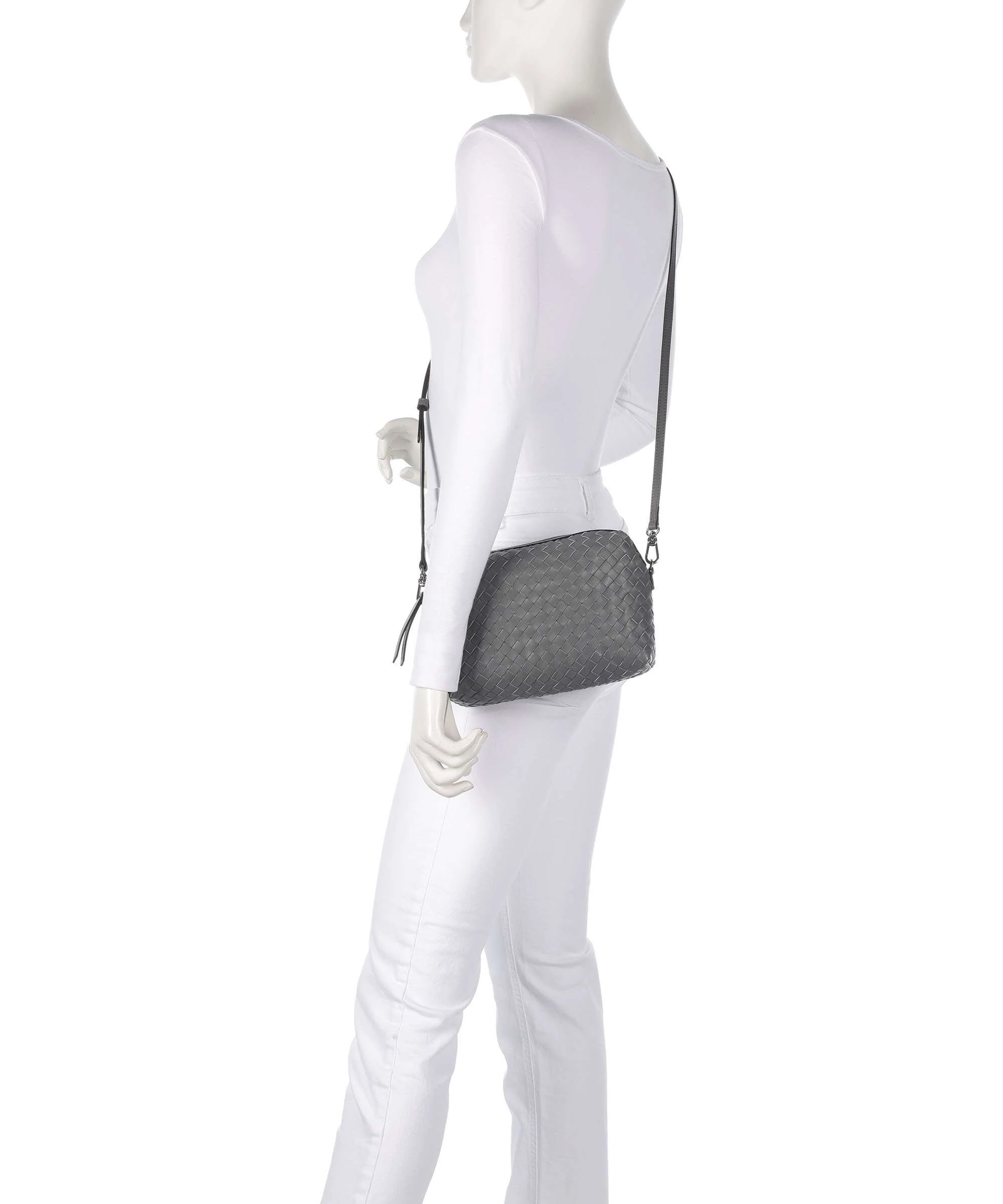 Abro Piuma Kaia Crossbody bag zinc - Image 3