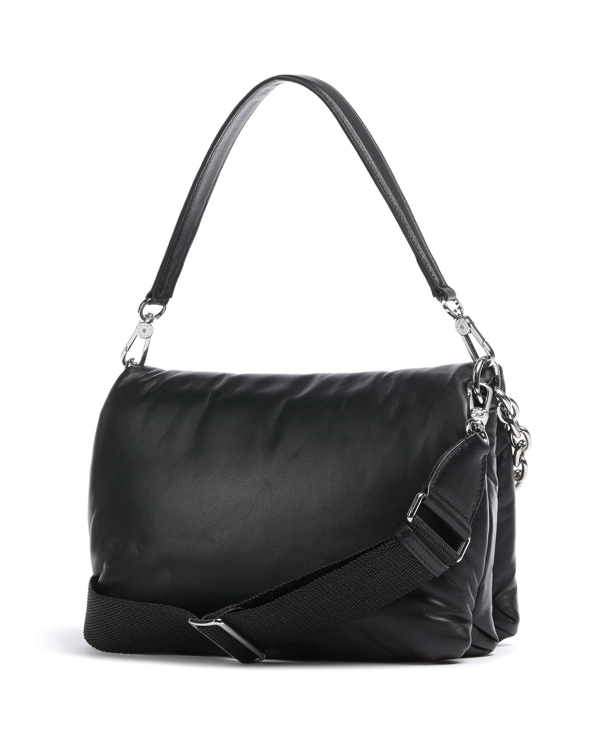 Abro Piuma Lucido Puffer Shoulder bag black/nickel - Image 2
