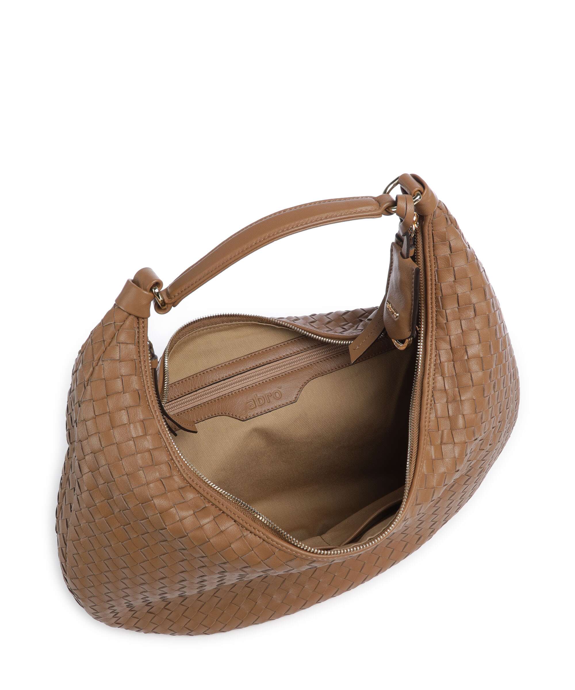 Abro Piuma Nana Hobo bag caramel/cognac - Image 6