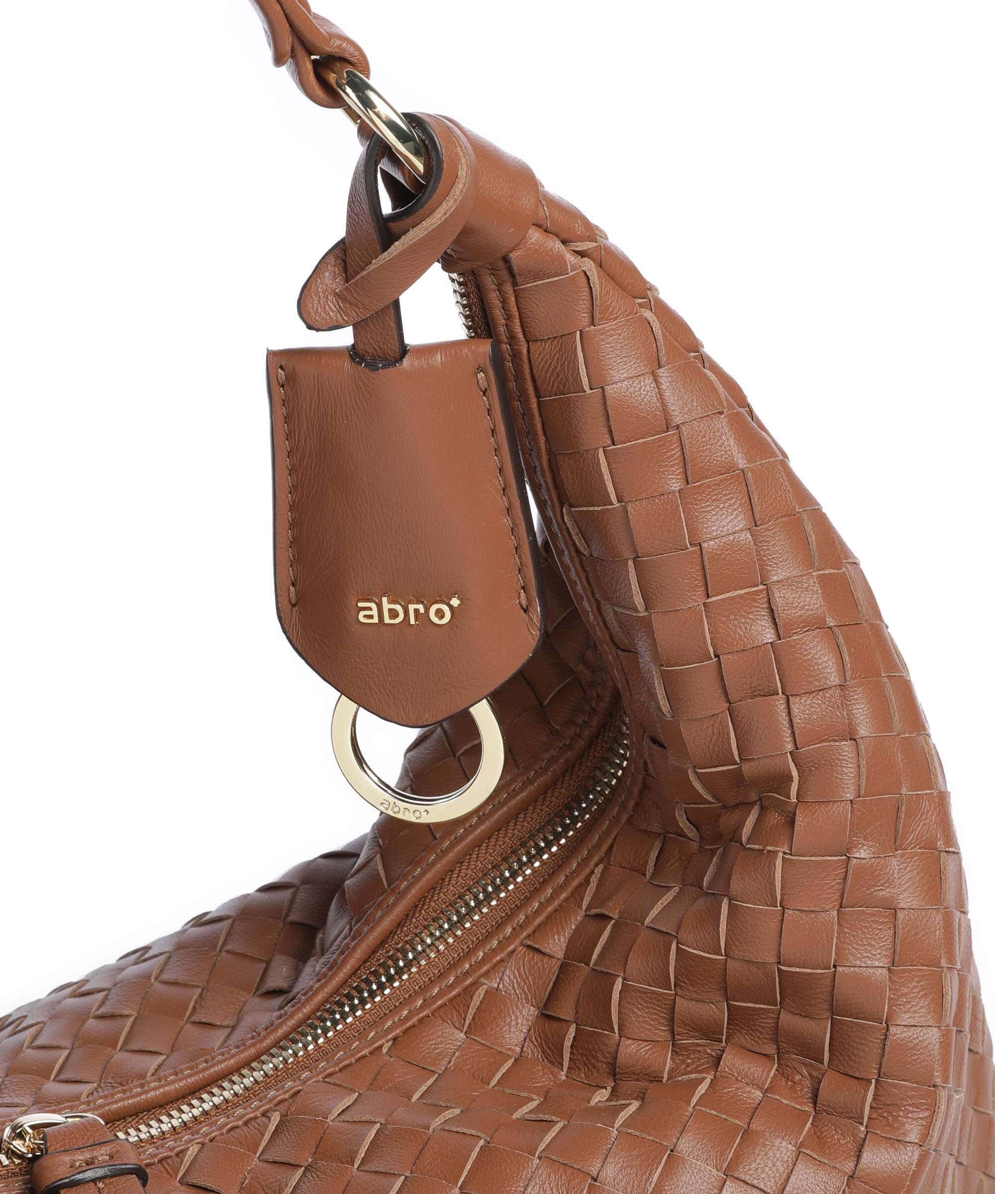 Abro Piuma Nana Hobo bag caramel/cognac - Image 4