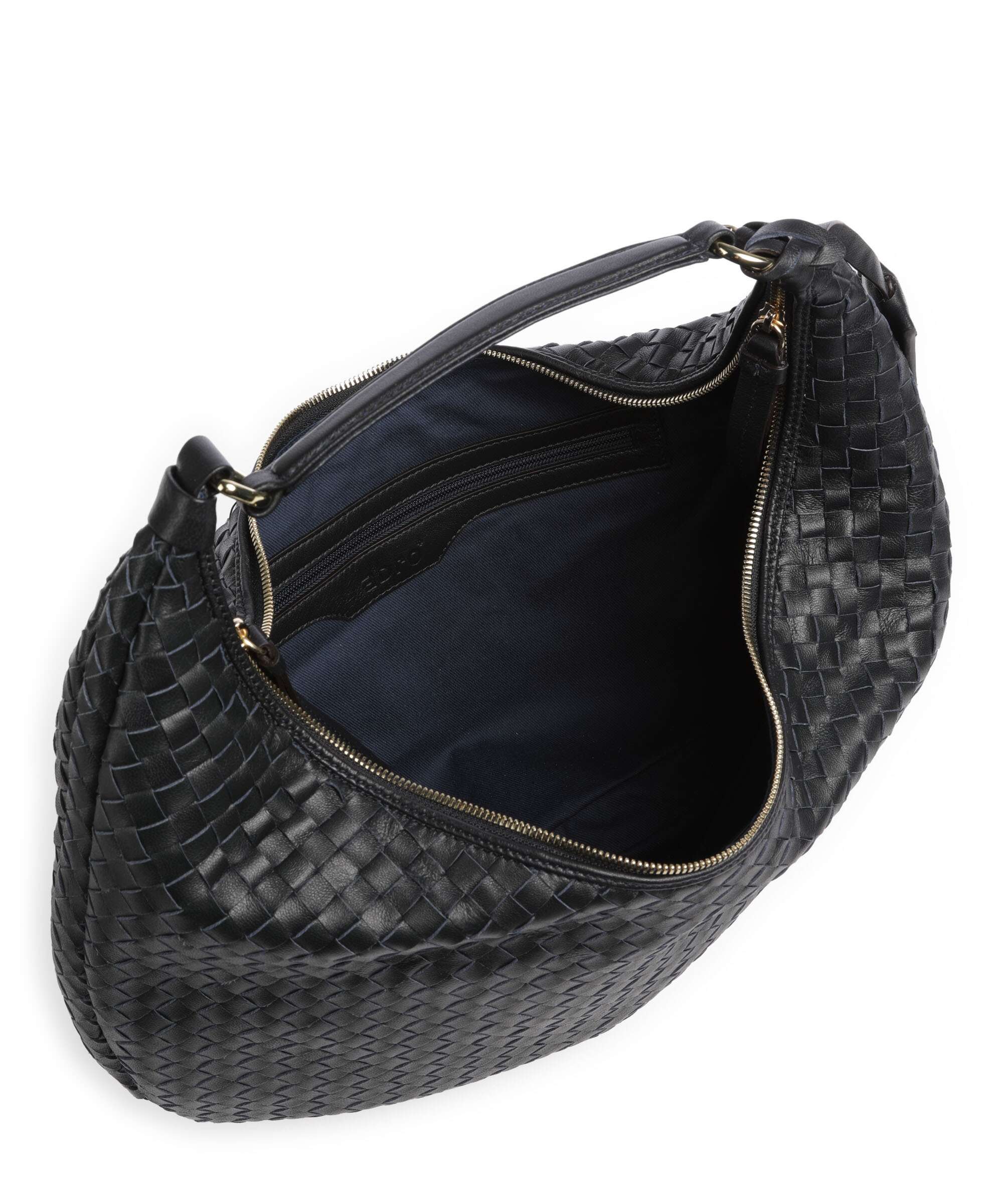 Abro Piuma Nana Hobo bag navy - Image 6