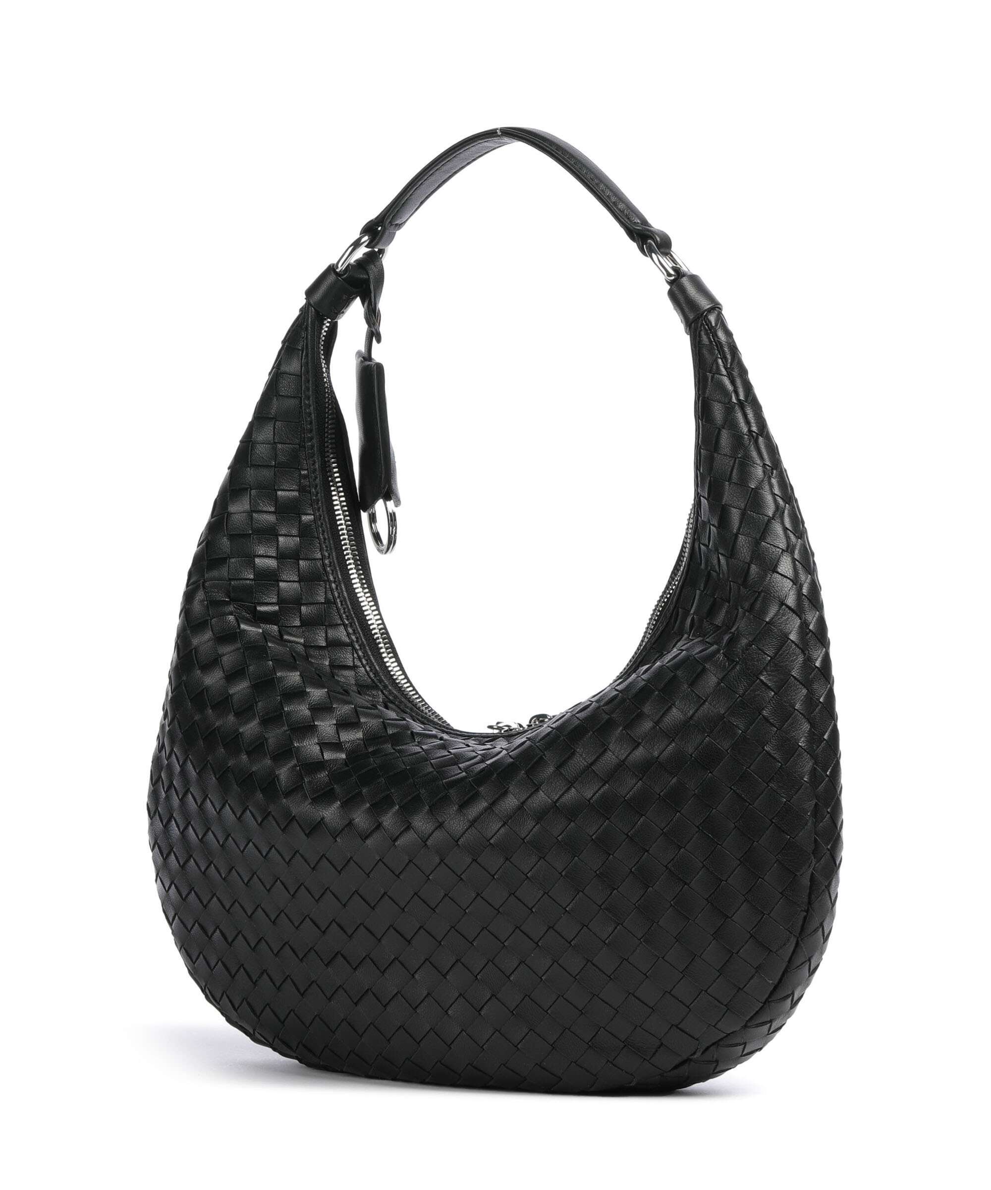 Abro Piuma Nana Small Hobo bag black/nickel - Image 2