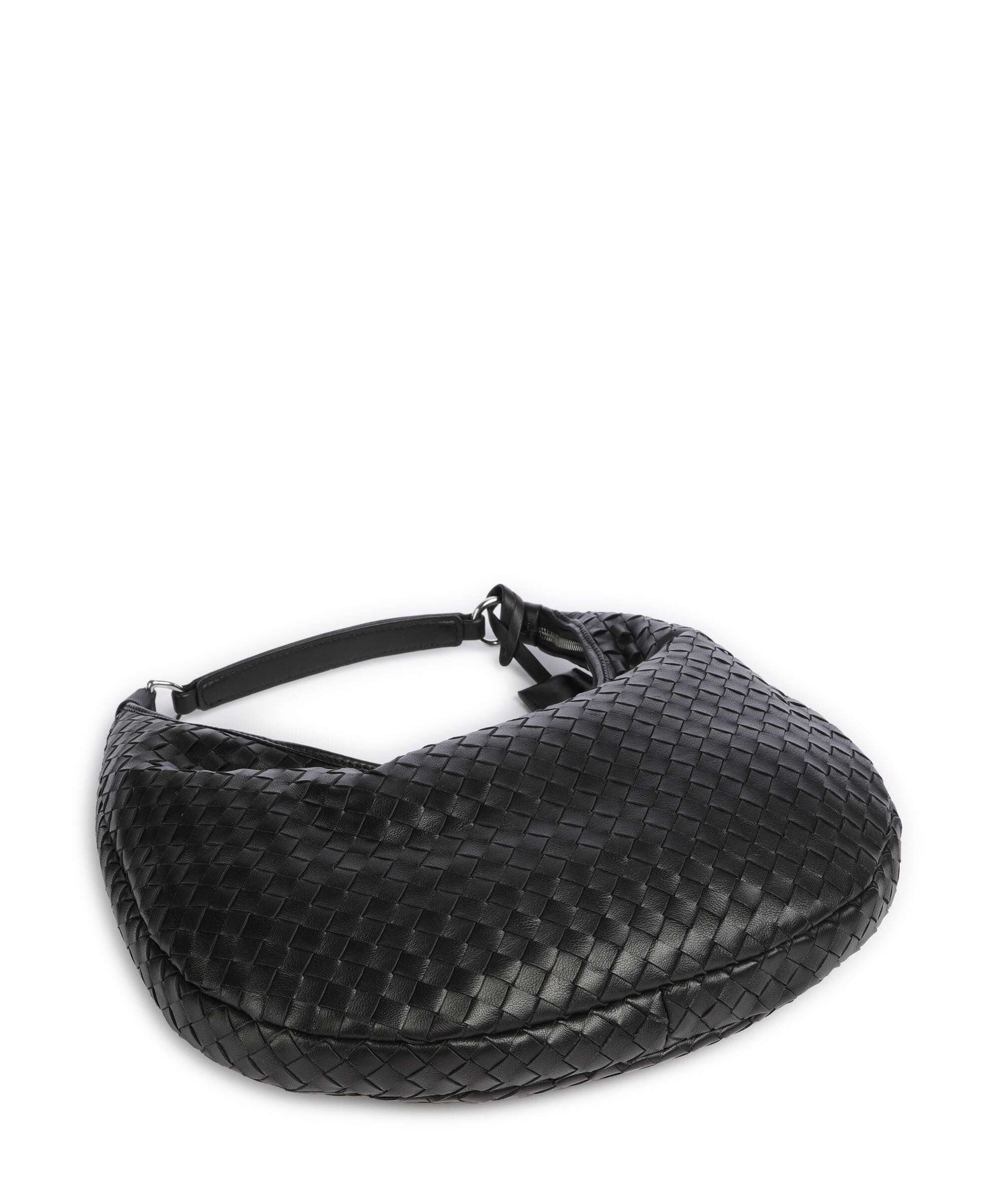 Abro Piuma Nana Small Hobo bag black/nickel - Image 5