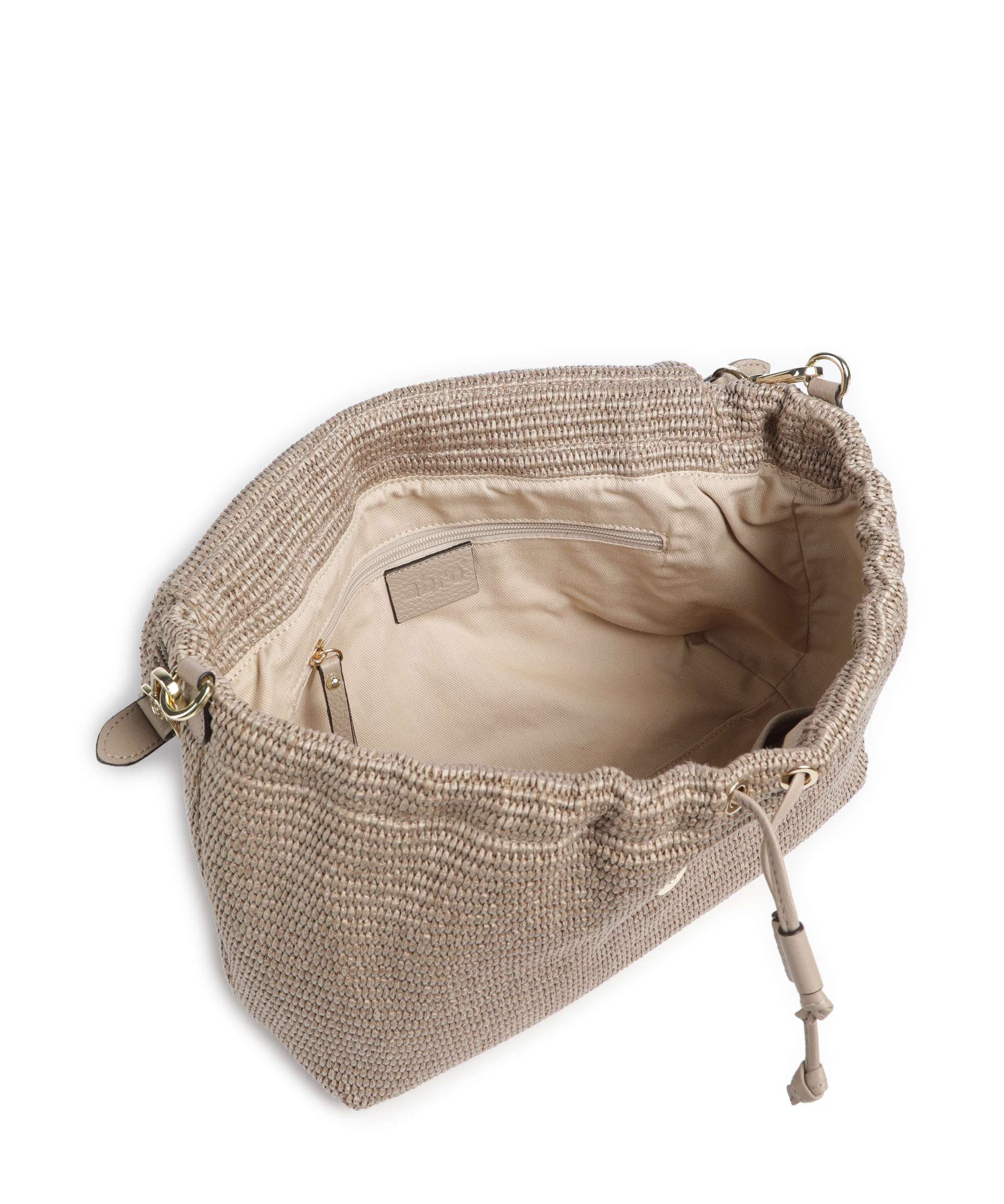 Abro Raffia Classica Temi Large Shoulder bag siena - Image 5