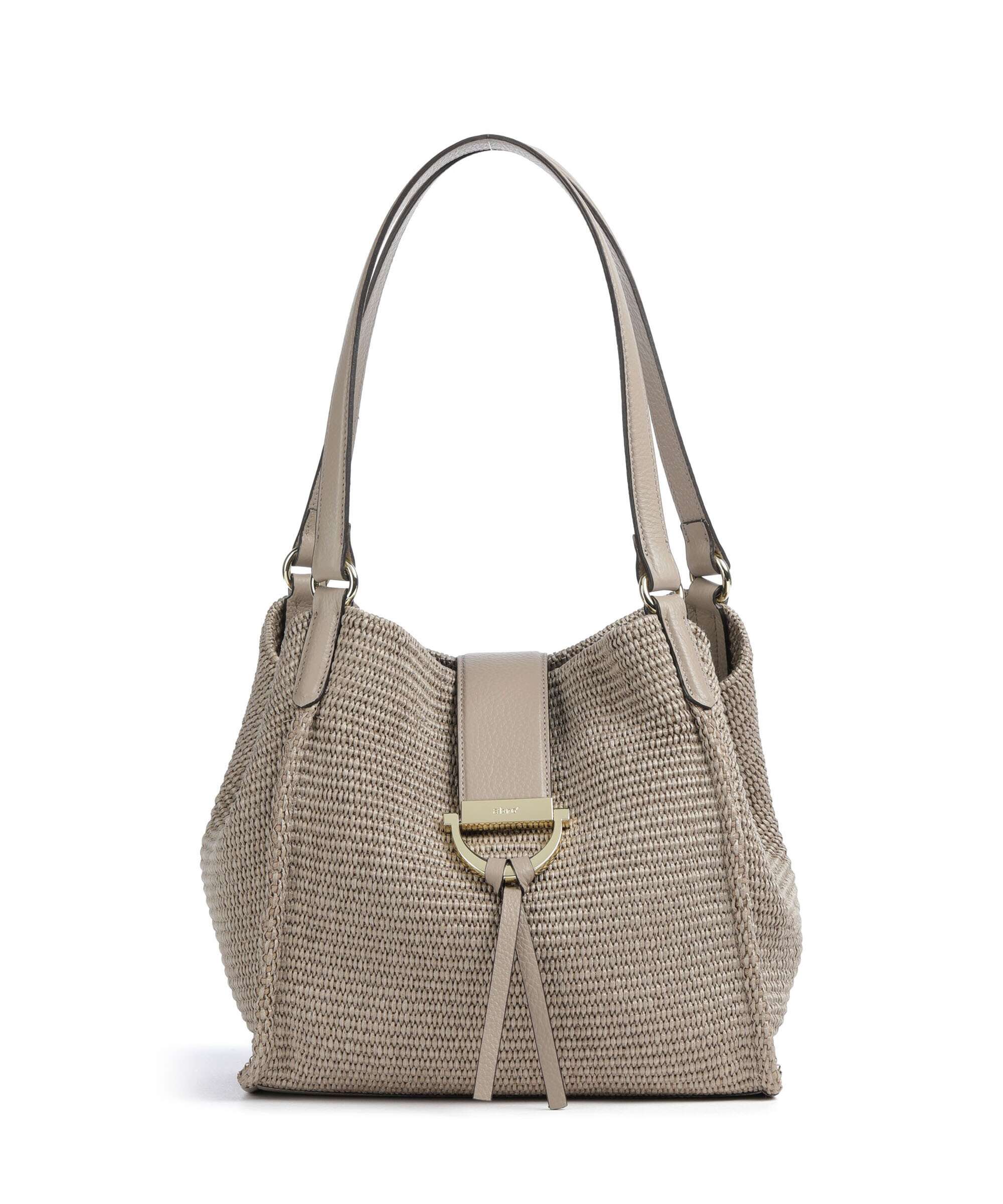 Abro Raffia Classica Temi Tote bag siena - Image 2