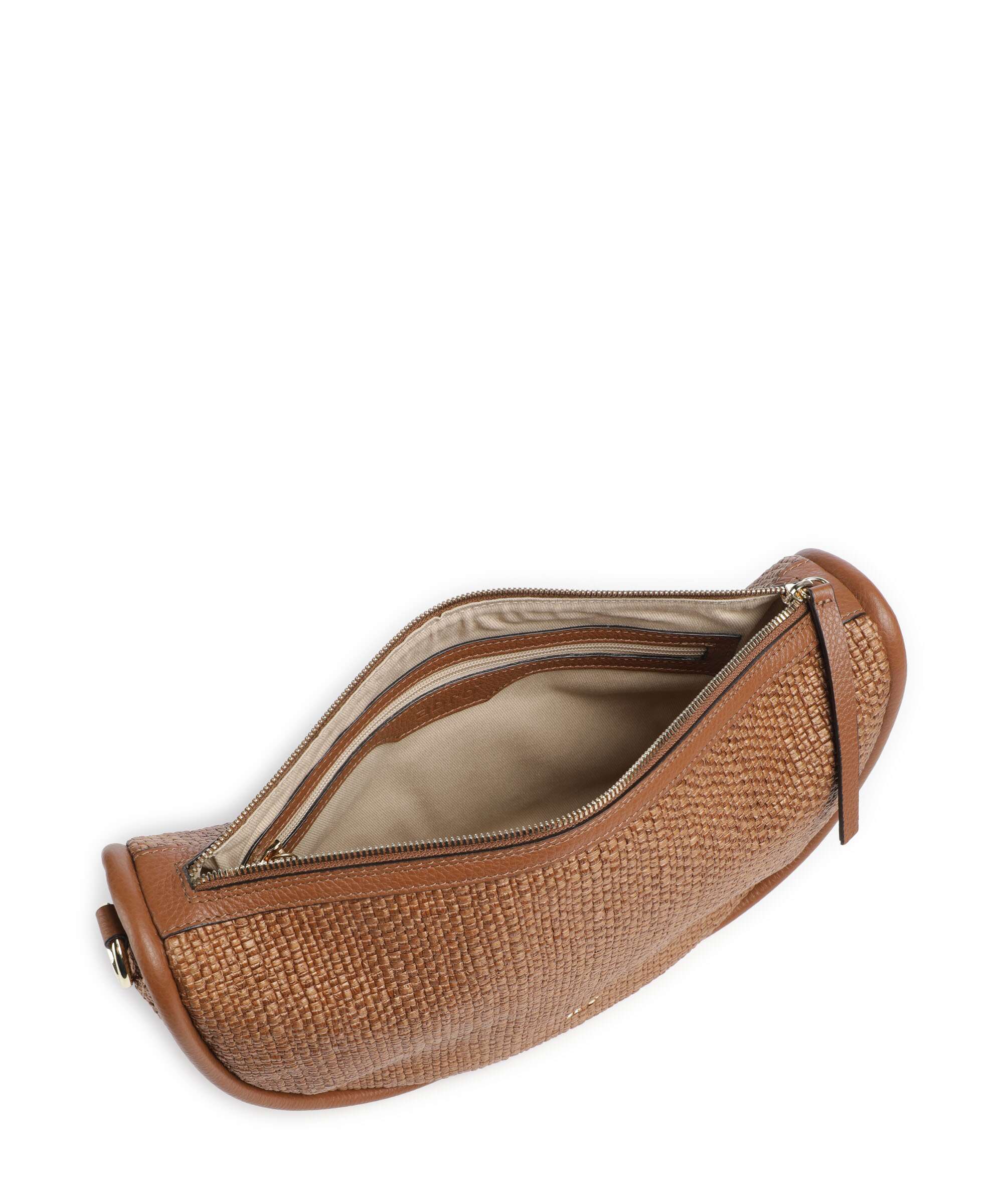 Abro Raffia Intreccio Willow Hobo bag caramel/cognac - Image 6