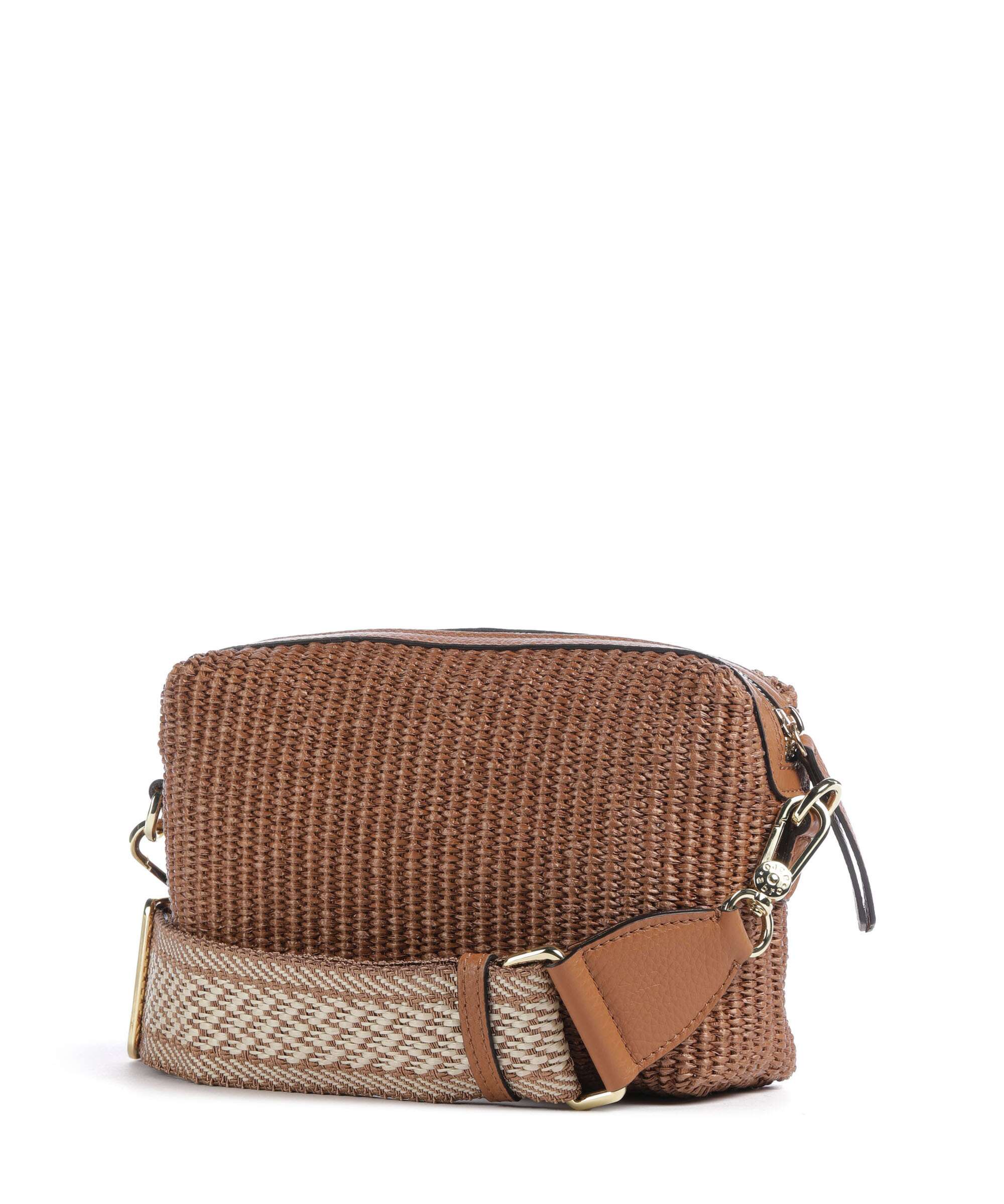 Abro Raffia Kaia Crossbody bag caramel/cognac - Image 2