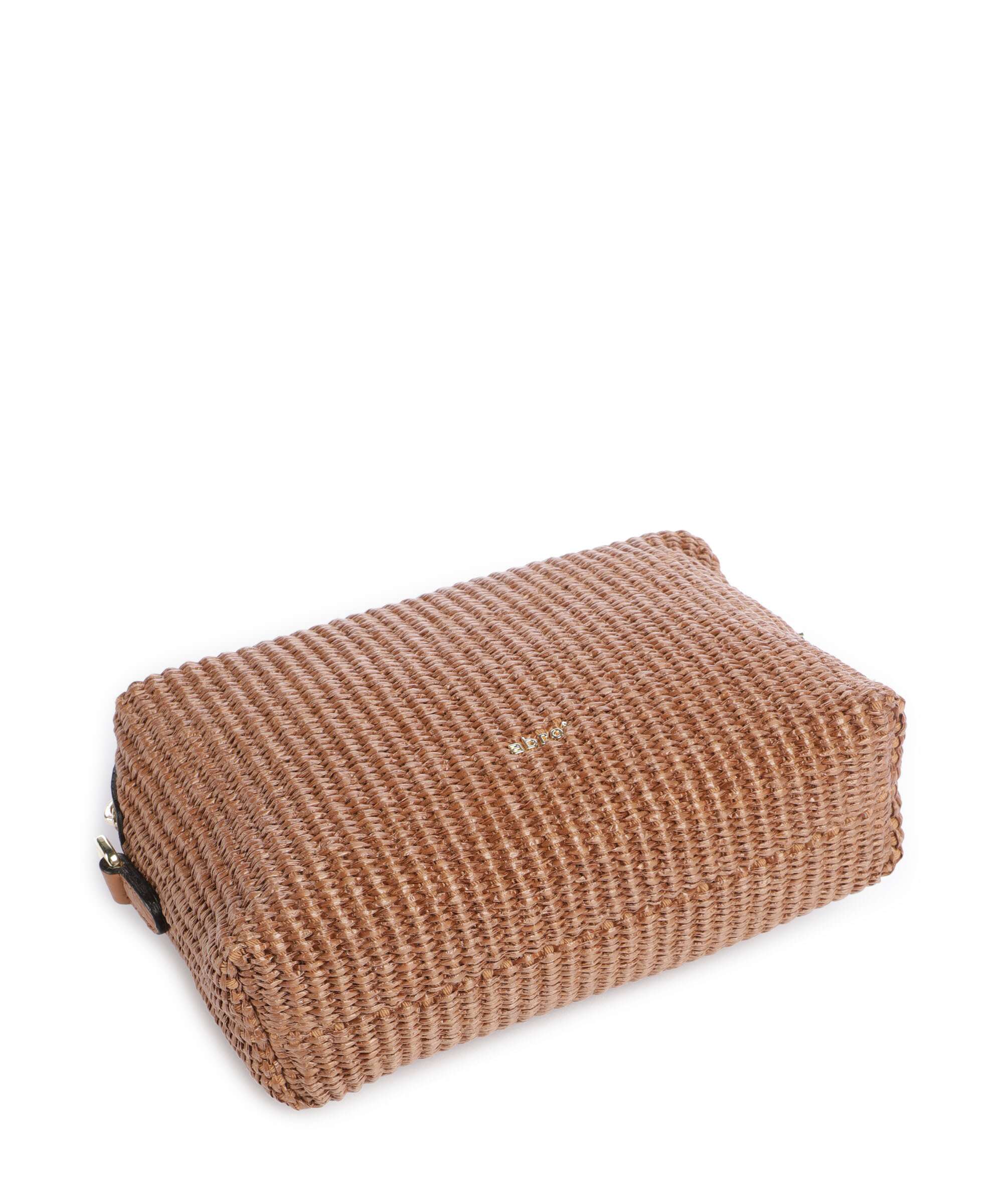 Abro Raffia Kaia Crossbody bag caramel/cognac - Image 5