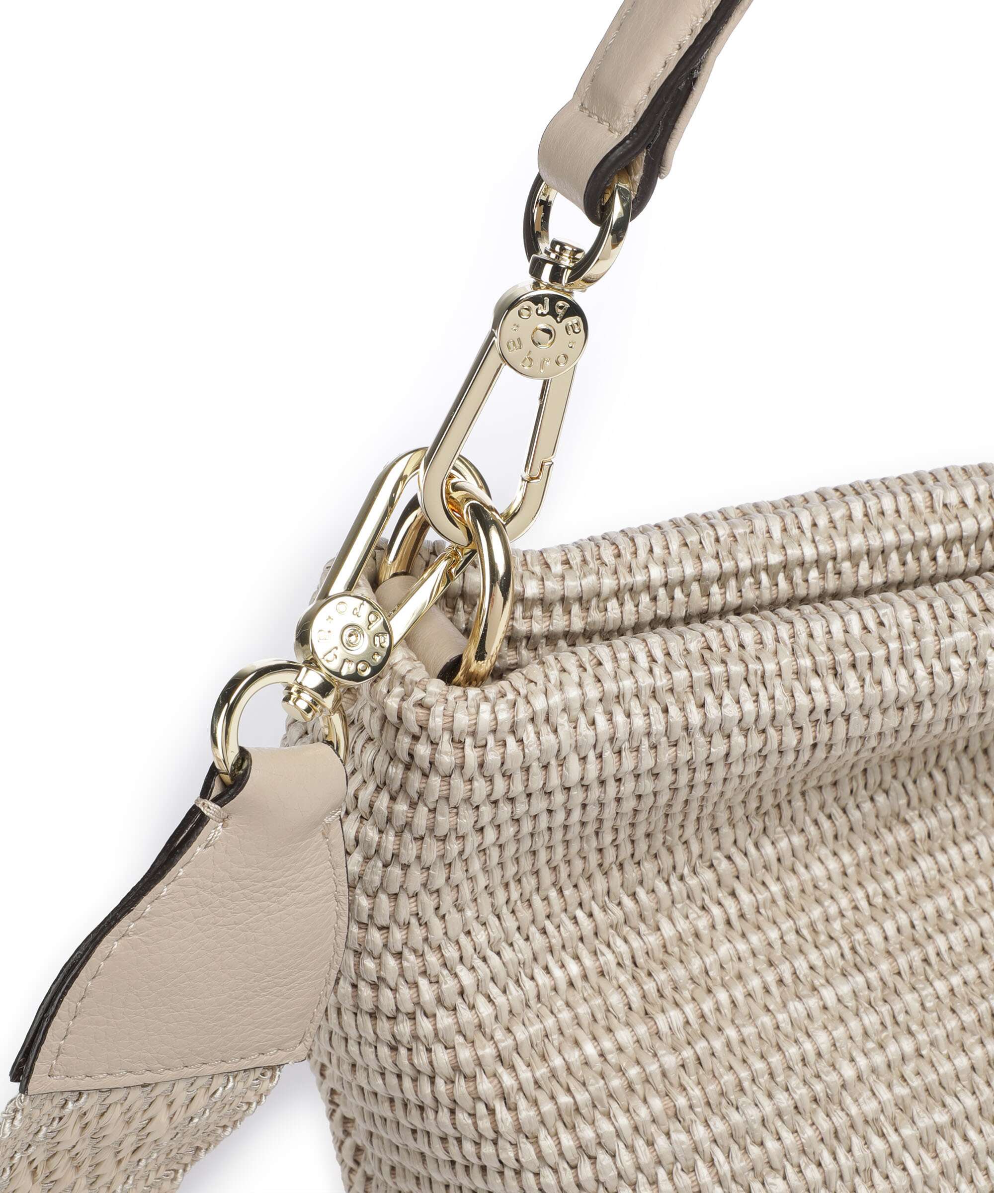 Abro Raffia Kaia Hobo bag sahara - Image 4
