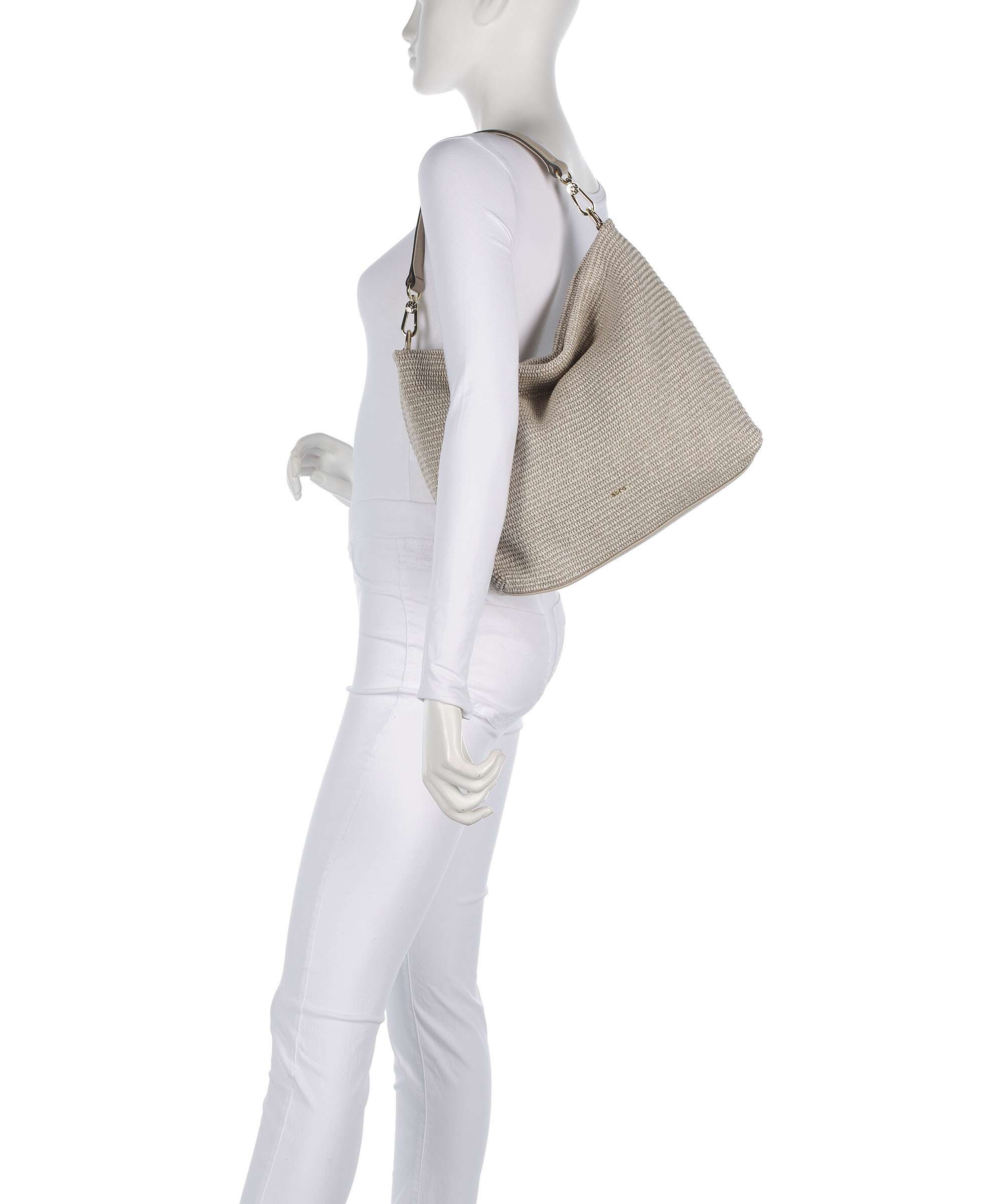 Abro Raffia Kaia Hobo bag sahara - Image 3