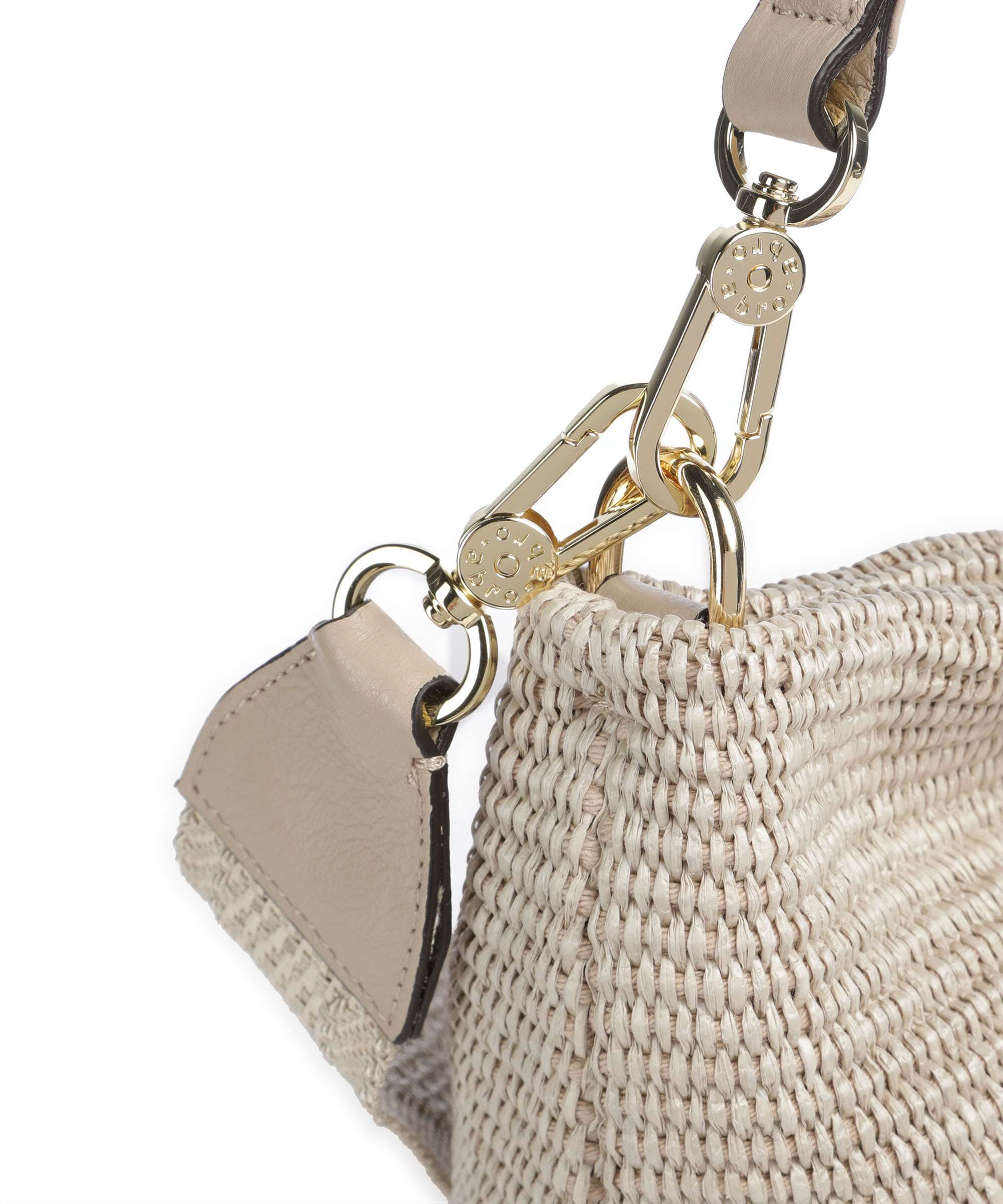 Abro Raffia Kaia Hobo bag sahara - Image 4