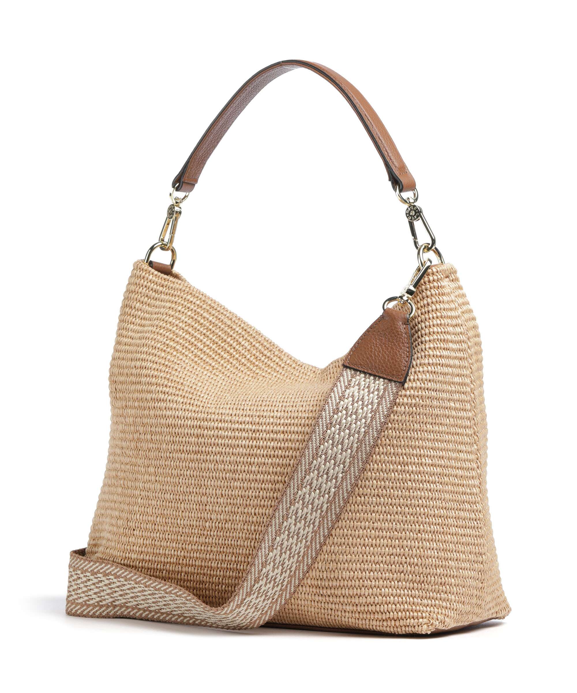 Abro Raffia Kaia Hobo bag natural - Image 2