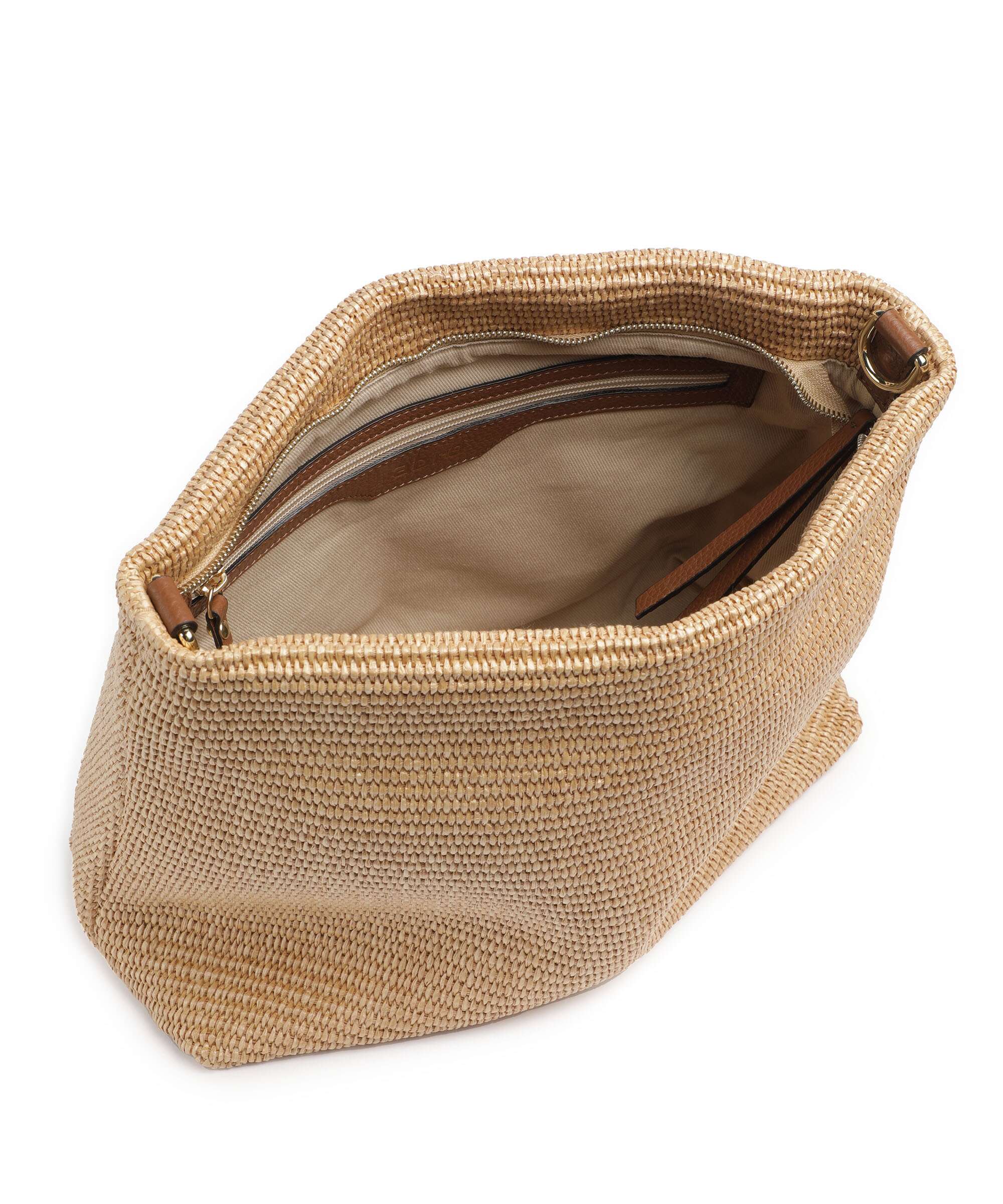 Abro Raffia Kaia Hobo bag natural - Image 6