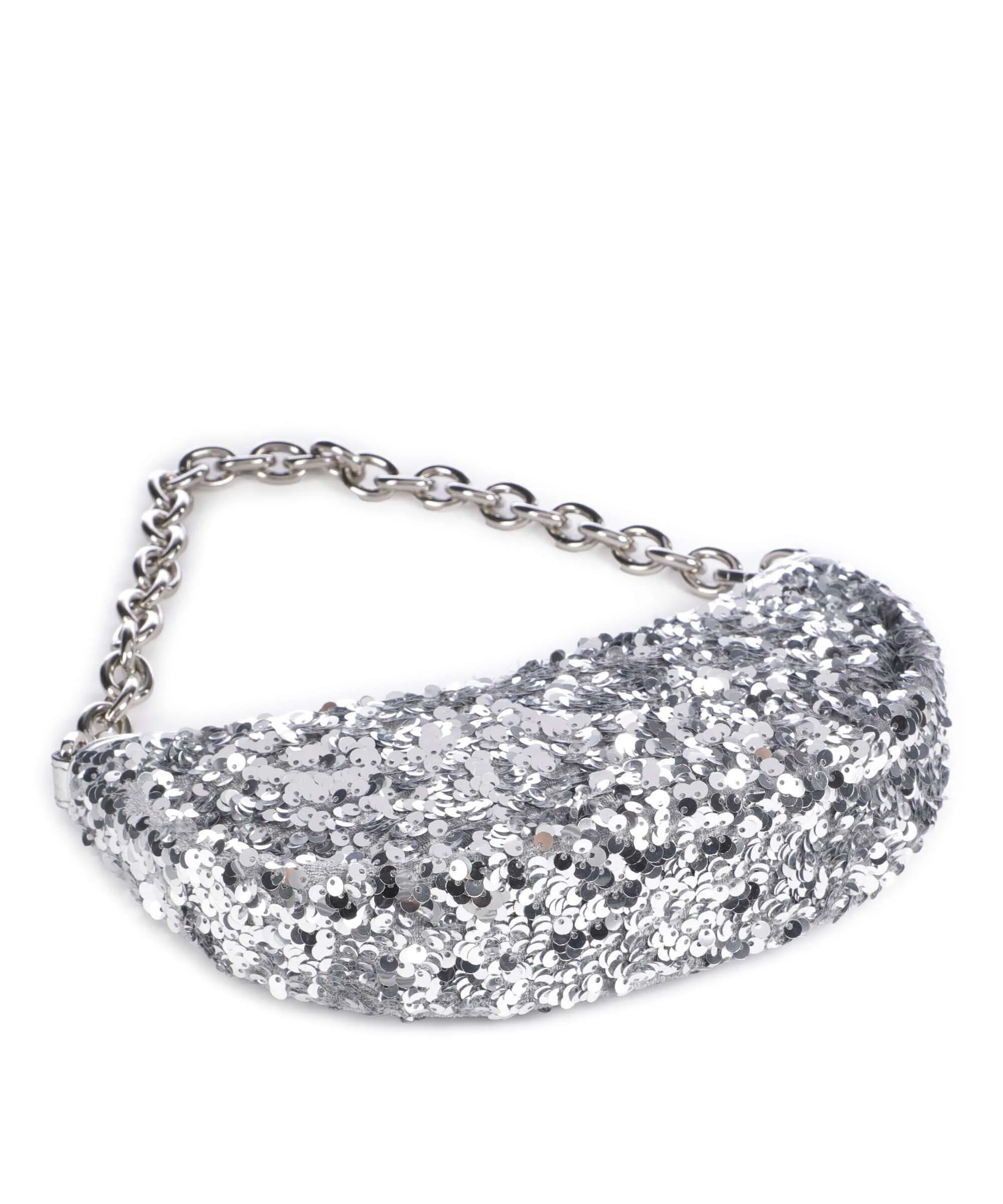 Abro Sequins Moon Shoulder bag silver - Image 5