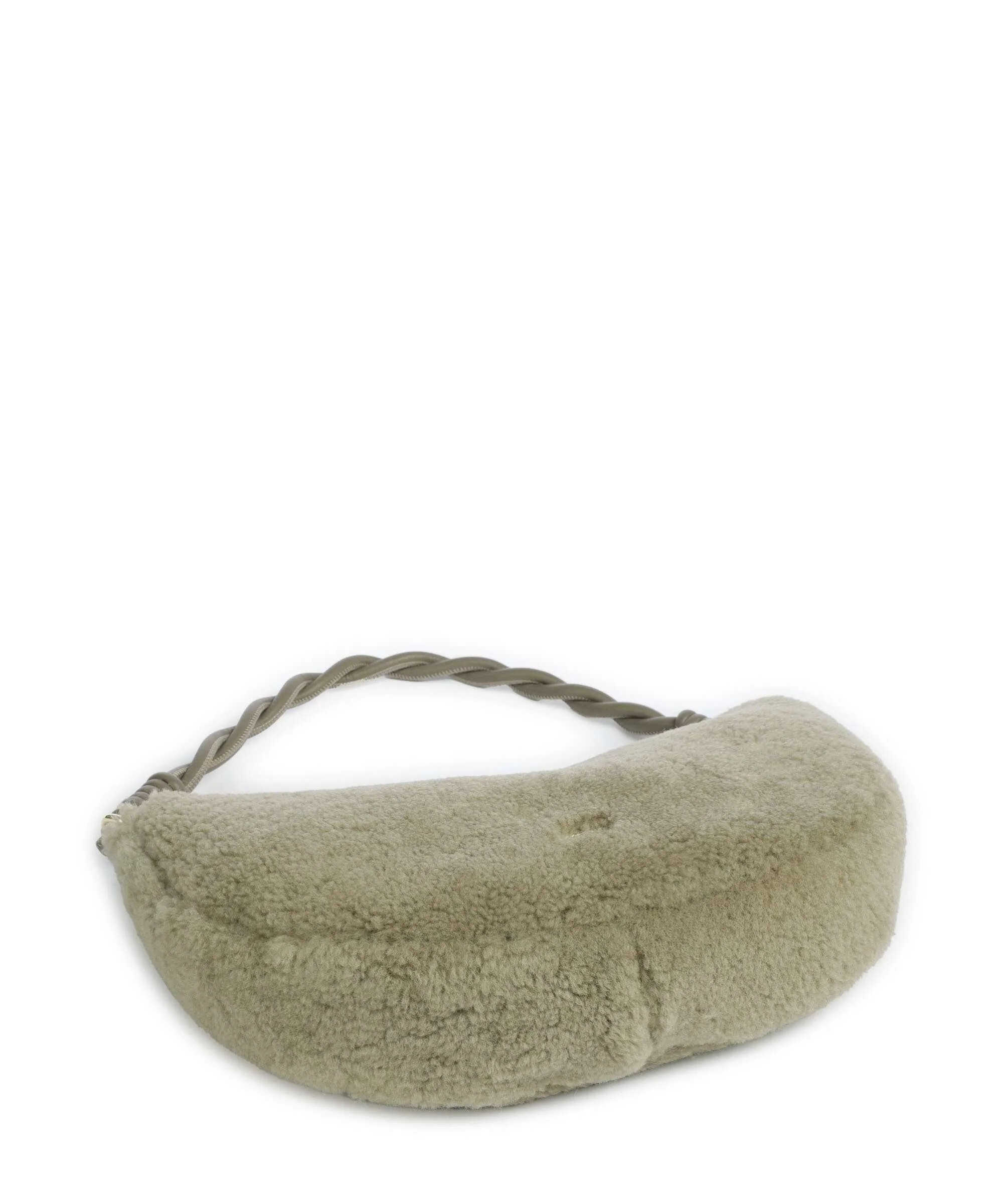 Abro Shearling Moon Shoulder bag siena - Image 5
