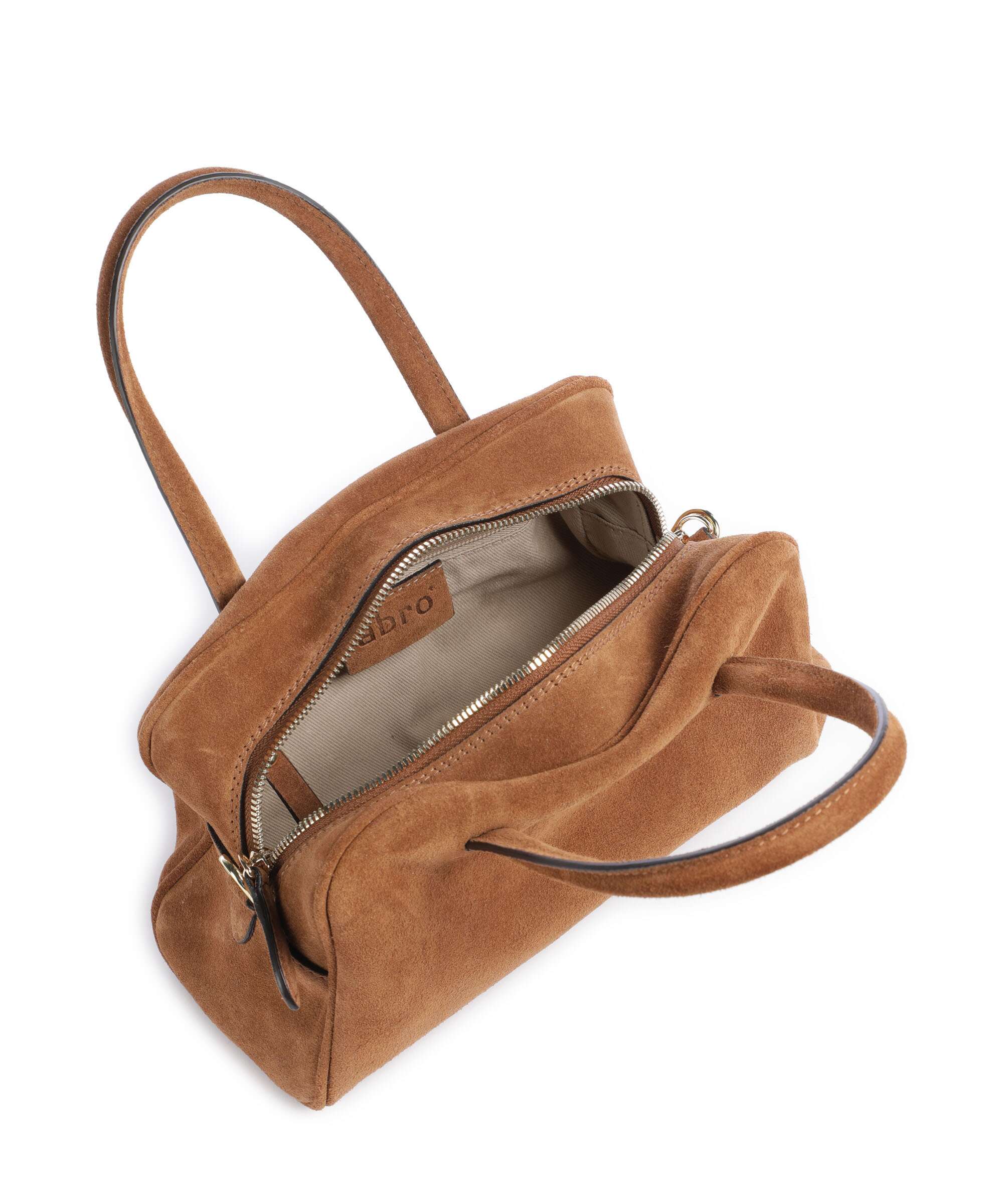 Abro Suede Amara Handbag cuoio - Image 5