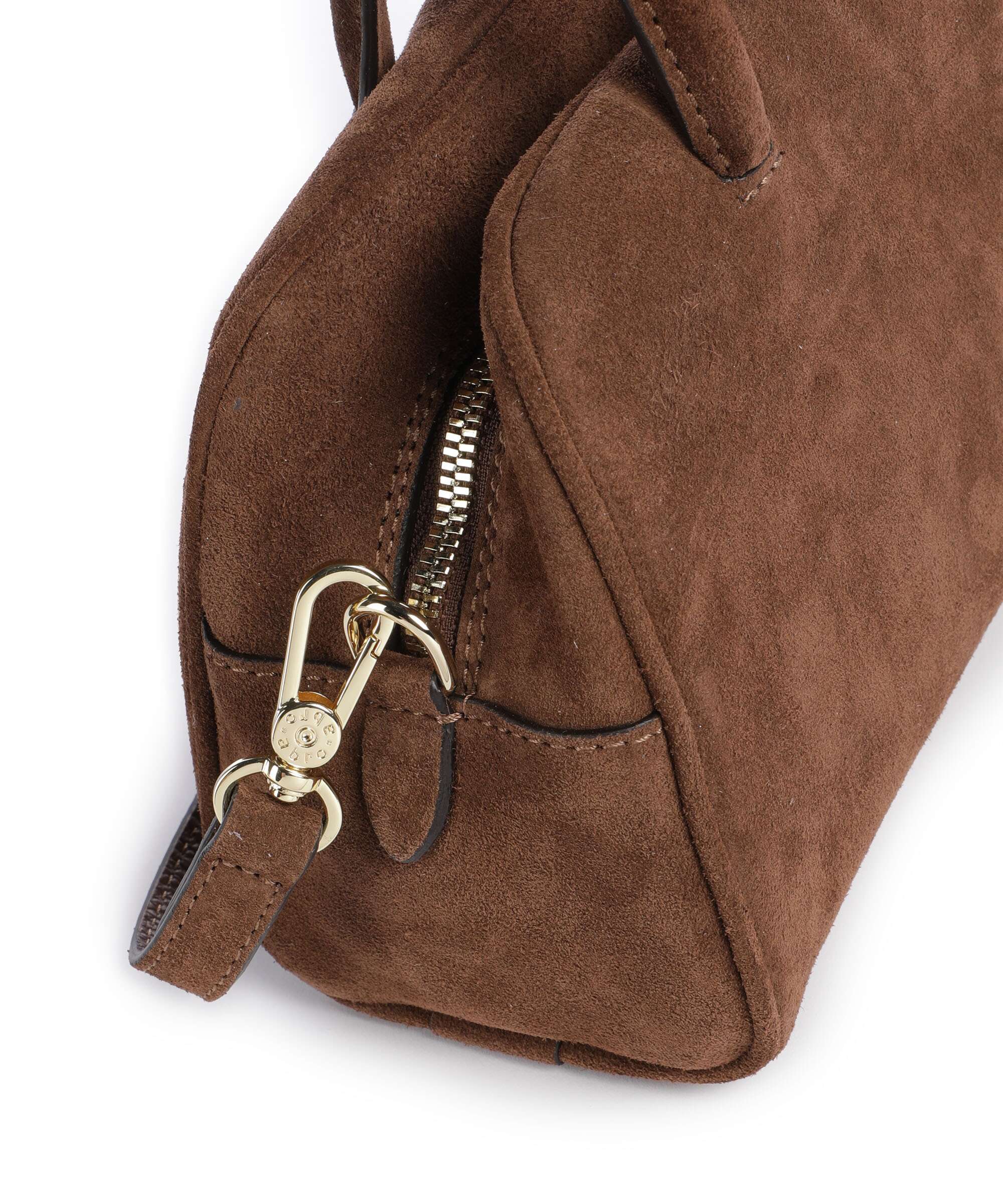 Abro Suede Amara Handbag wood - Image 4