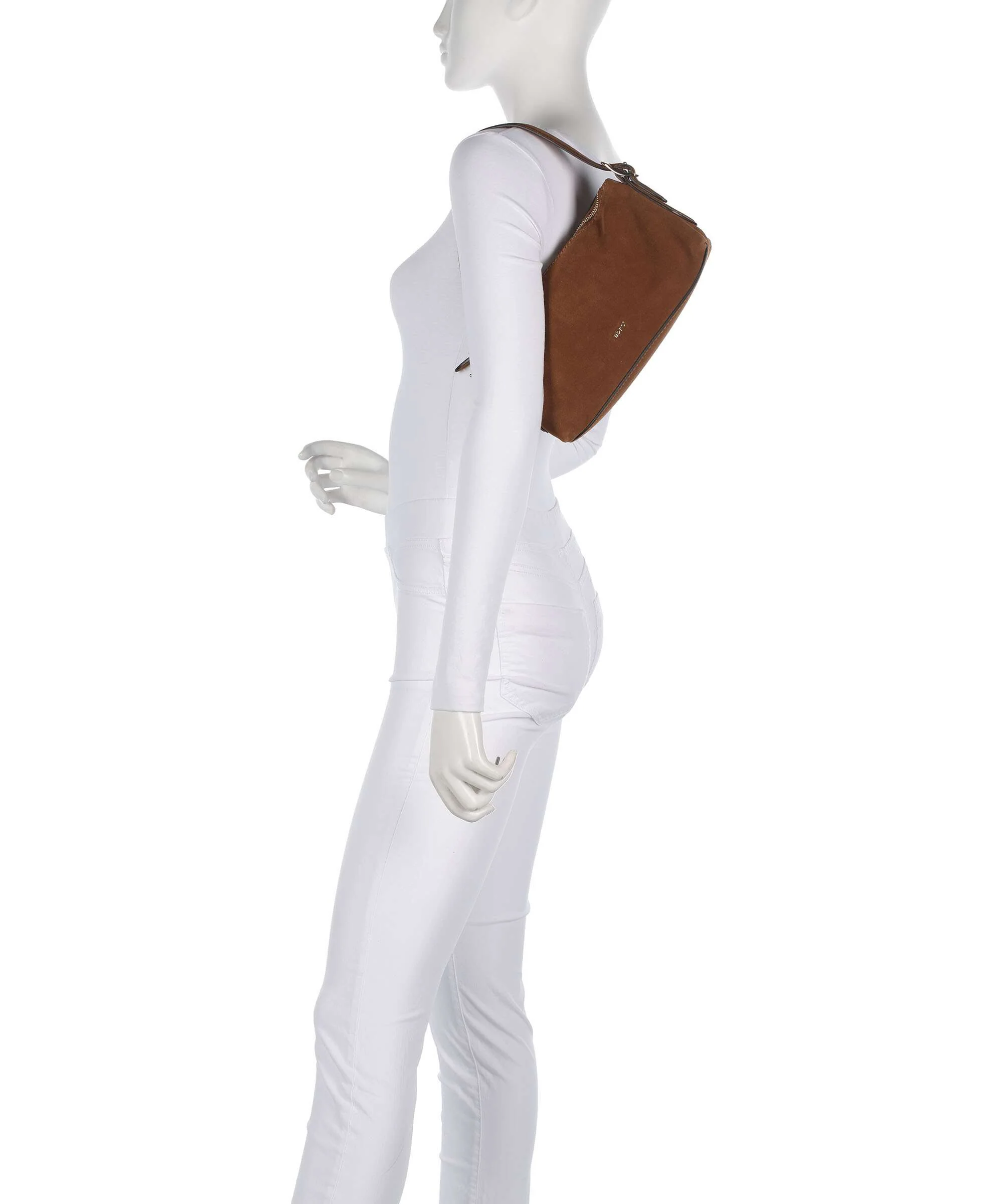 Abro Suede Carina Shoulder bag cuoio - Image 3