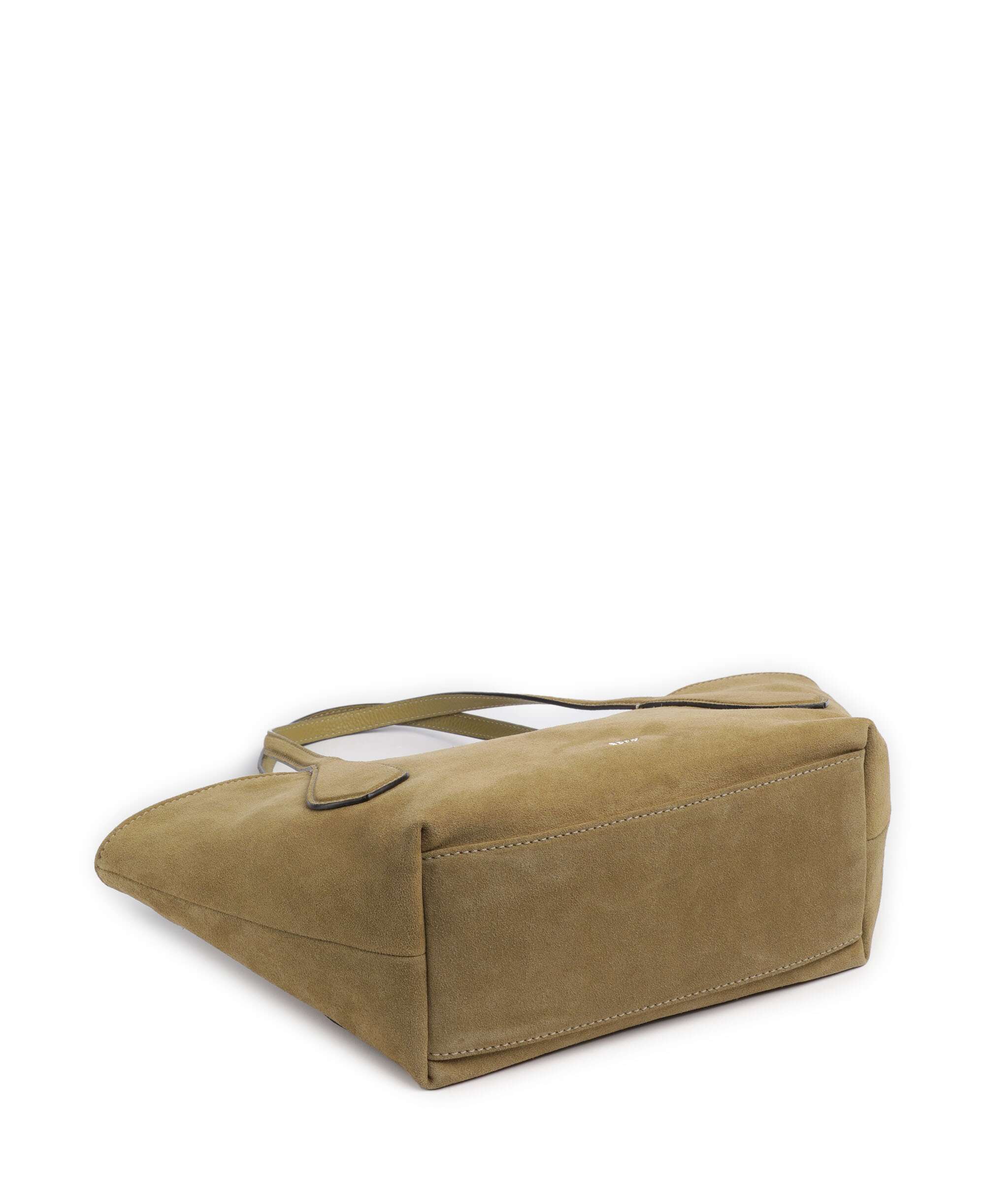 Abro Suede Carina Tote bag mud - Image 4