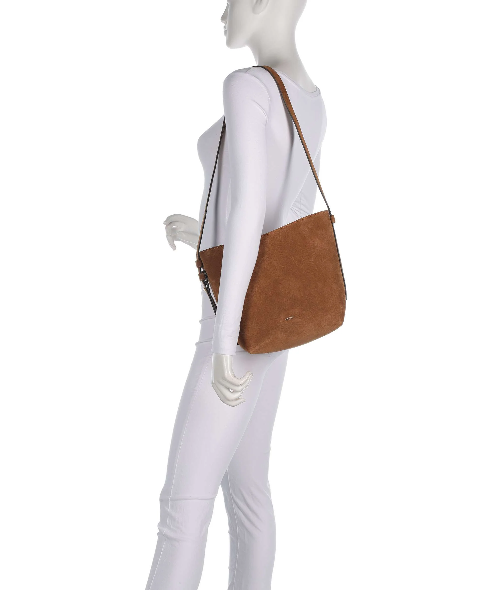 Abro Suede Cosmo Crossbody bag cuoio - Image 3