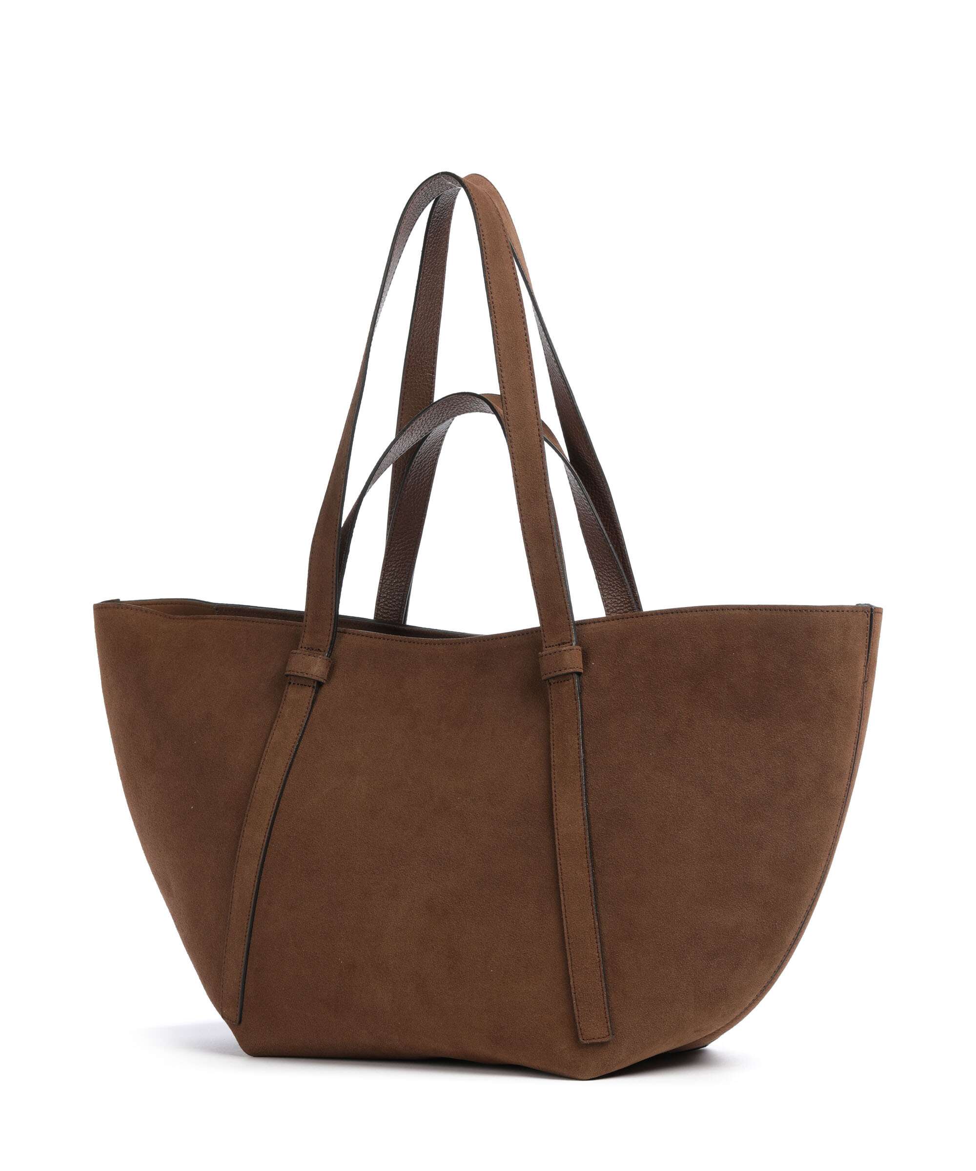 Abro Suede Cosmo Large Tote bag wood - Image 4