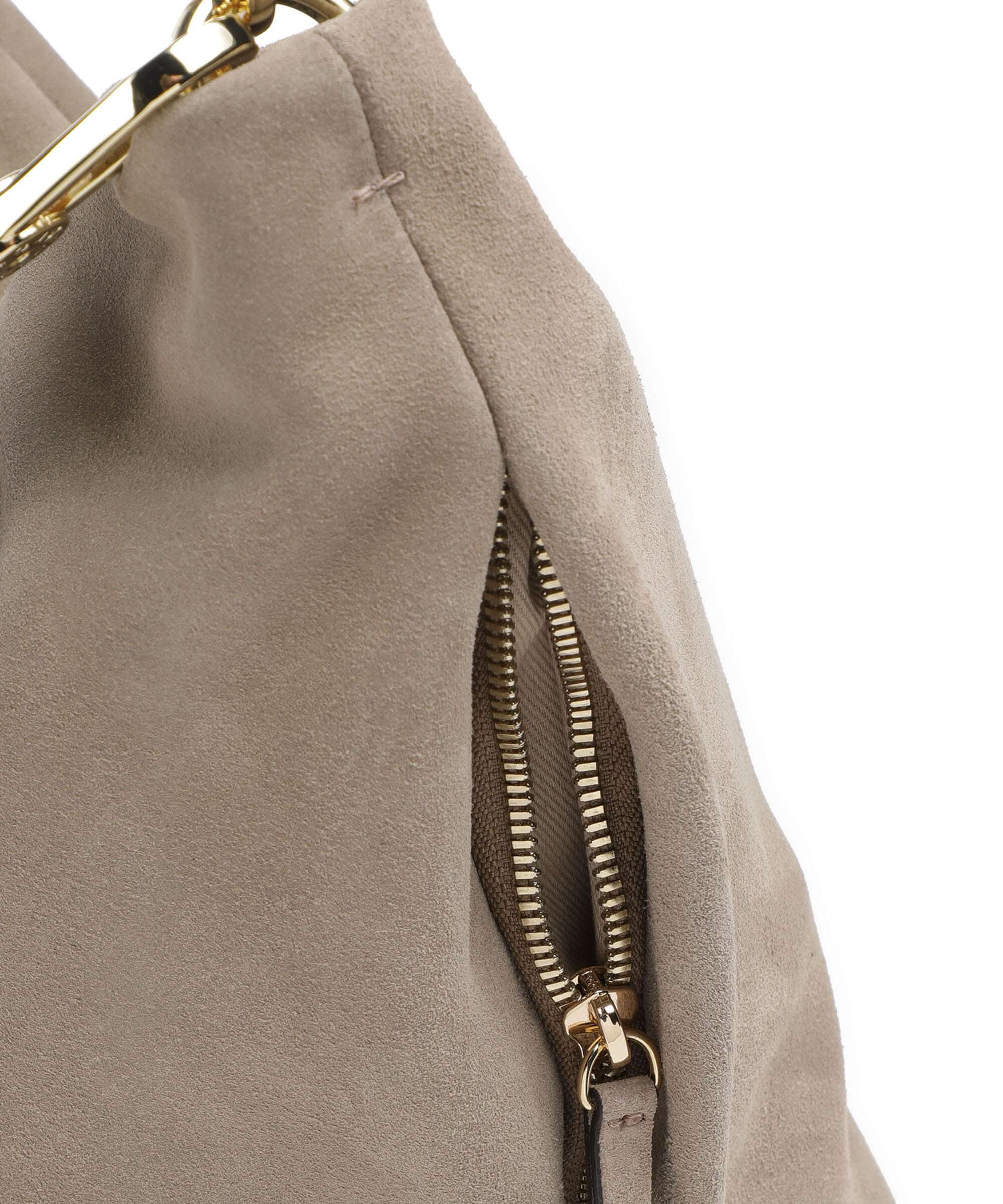 Abro Suede Ebony Hobo bag siena - Image 4