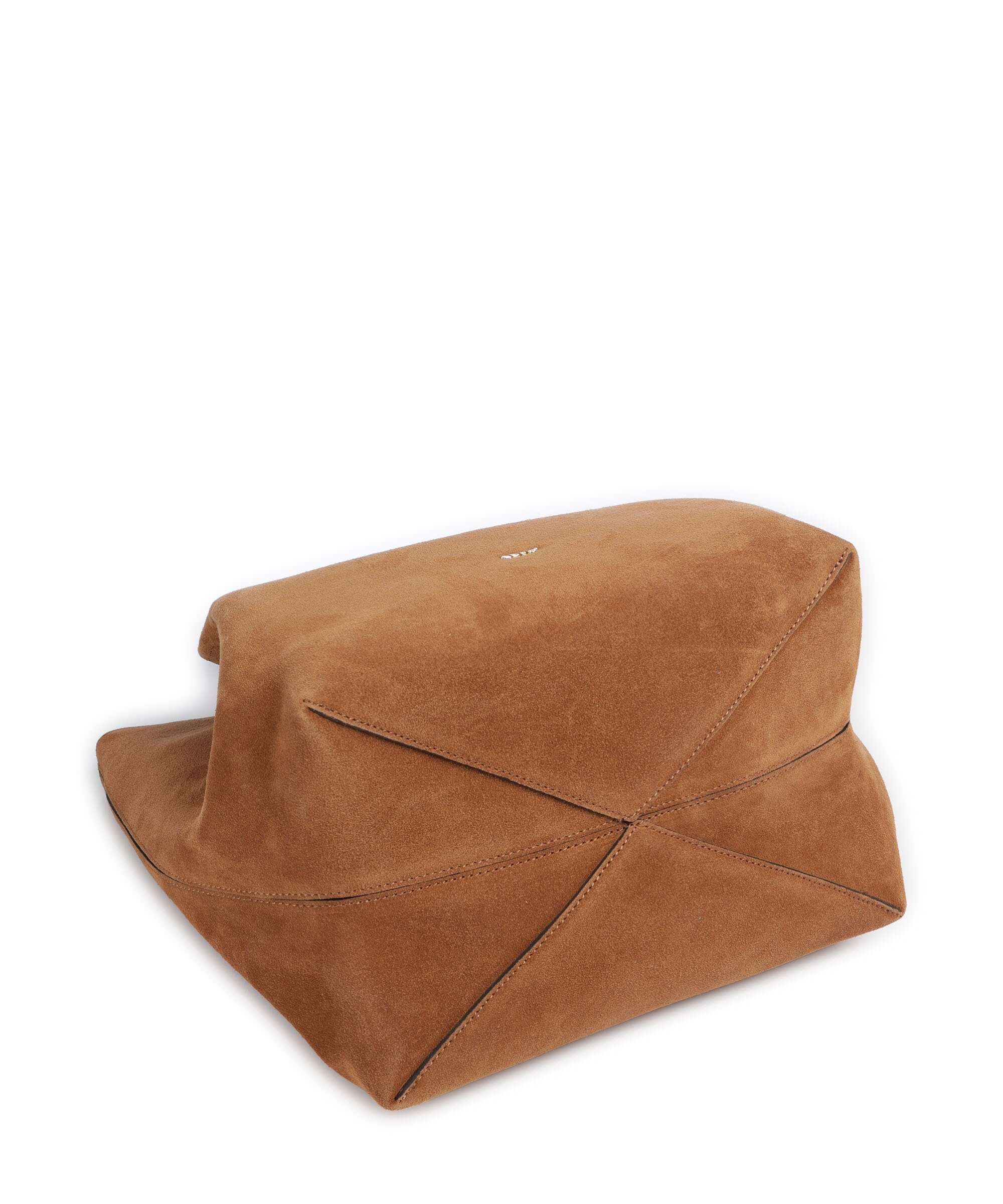 Abro Suede Essential Medium Handbag cuoio - Image 5