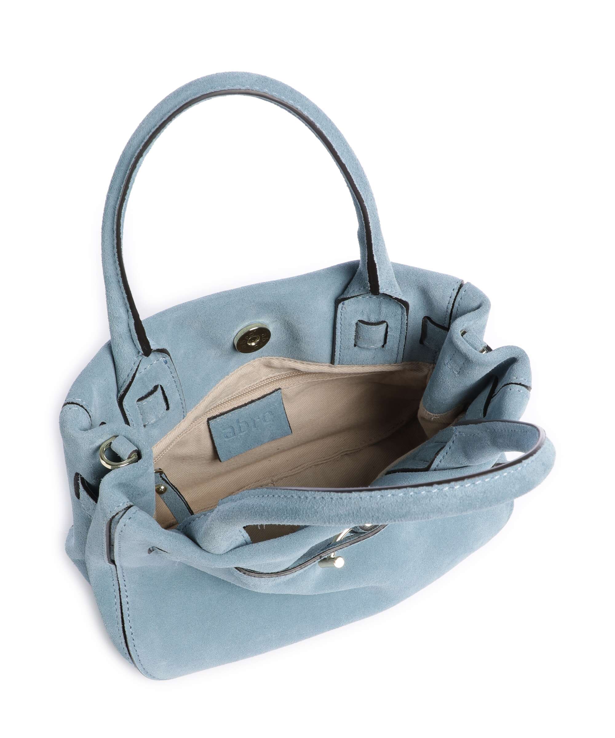Abro Suede Jill Handbag sapphire - Image 6