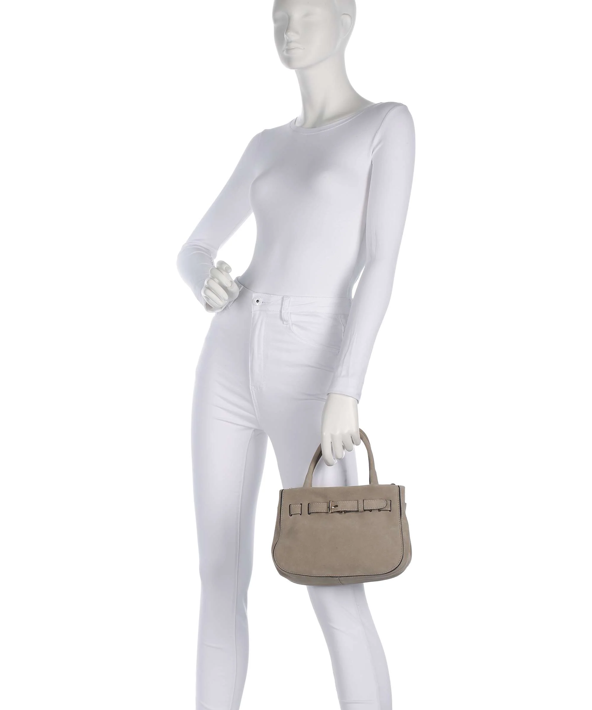 Abro Suede Jill Handbag siena - Image 3