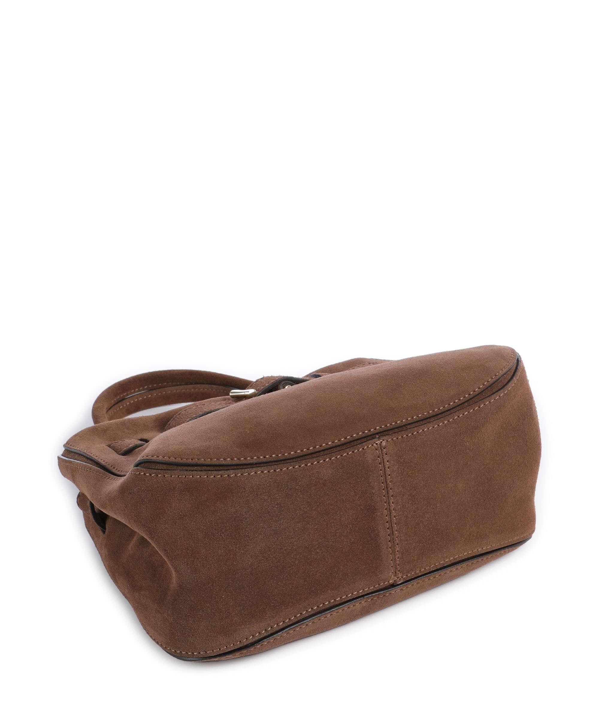 Abro Suede Jill Handbag wood - Image 5