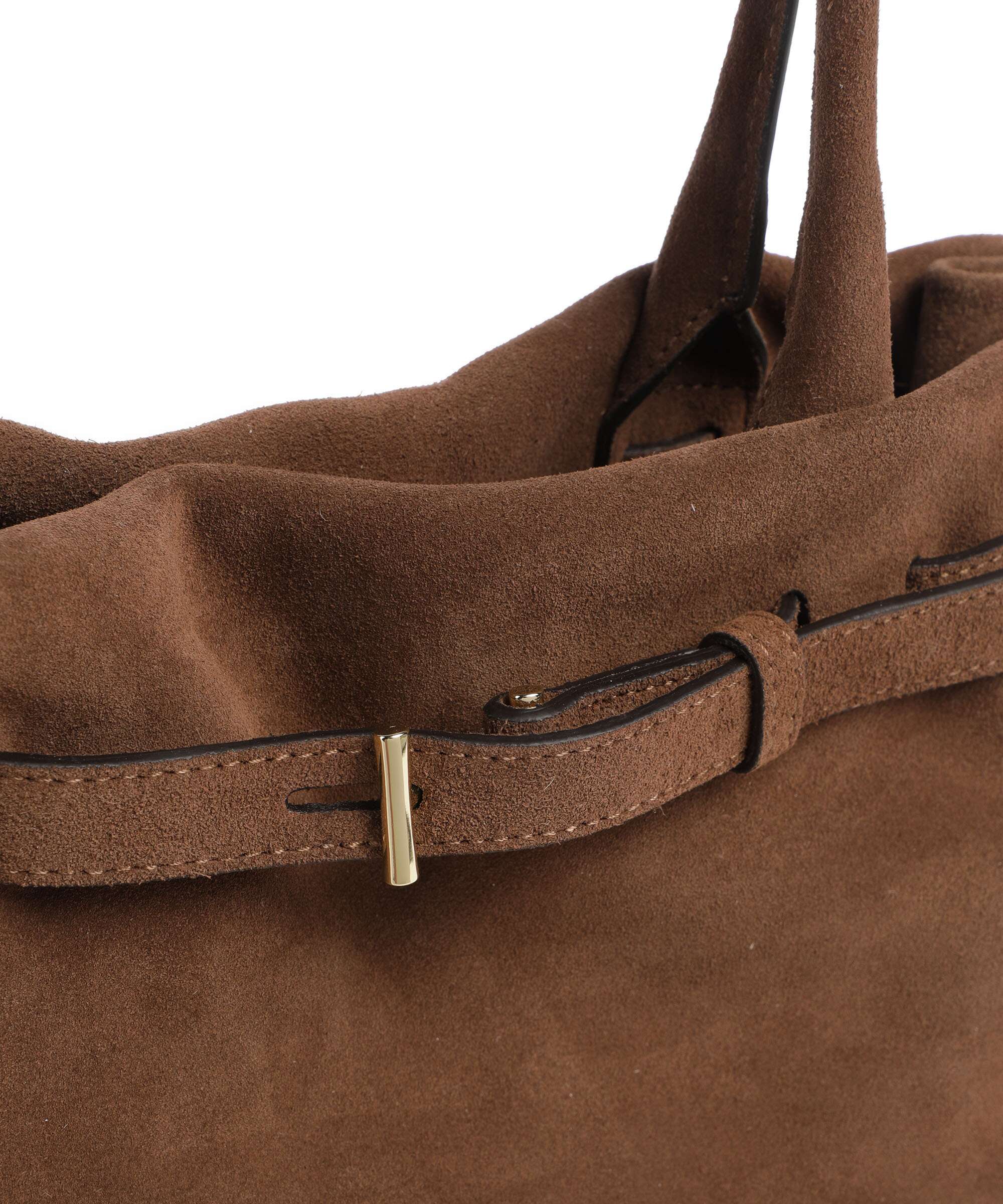 Abro Suede Jill Shoulder bag wood - Image 4