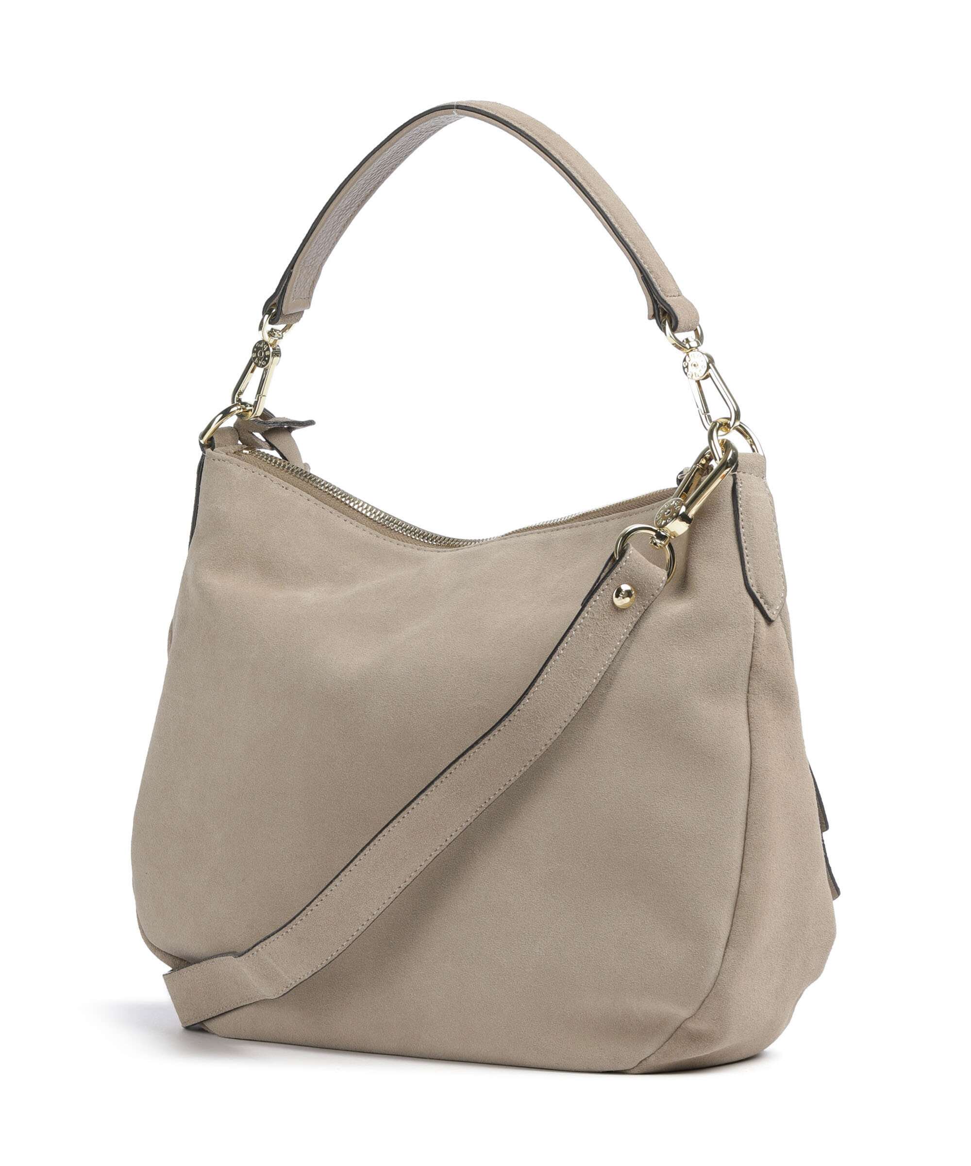 Abro Suede Juna Small Hobo bag siena - Image 2