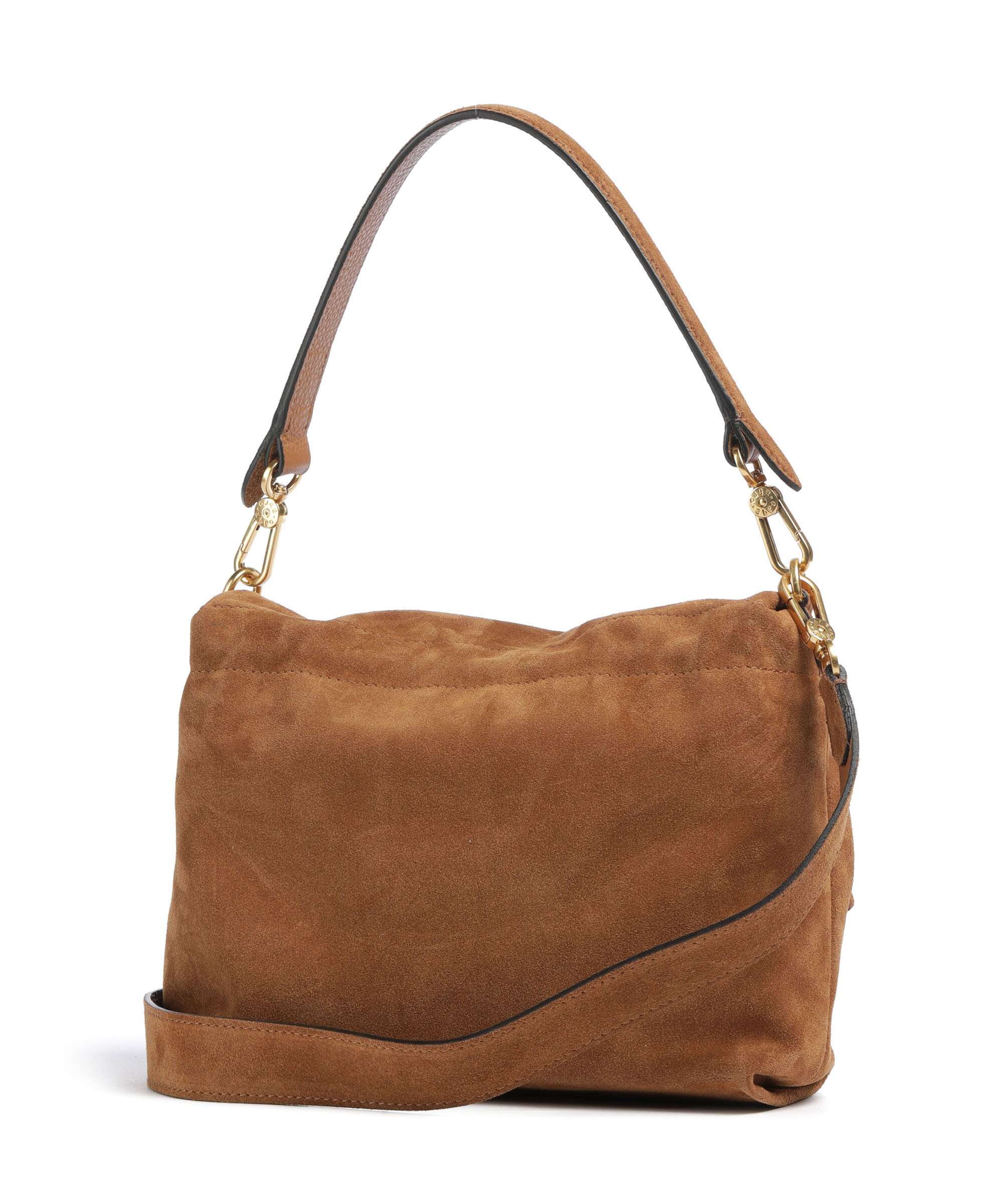 Abro Suede Temi Medium Shoulder bag cuoio - Image 2
